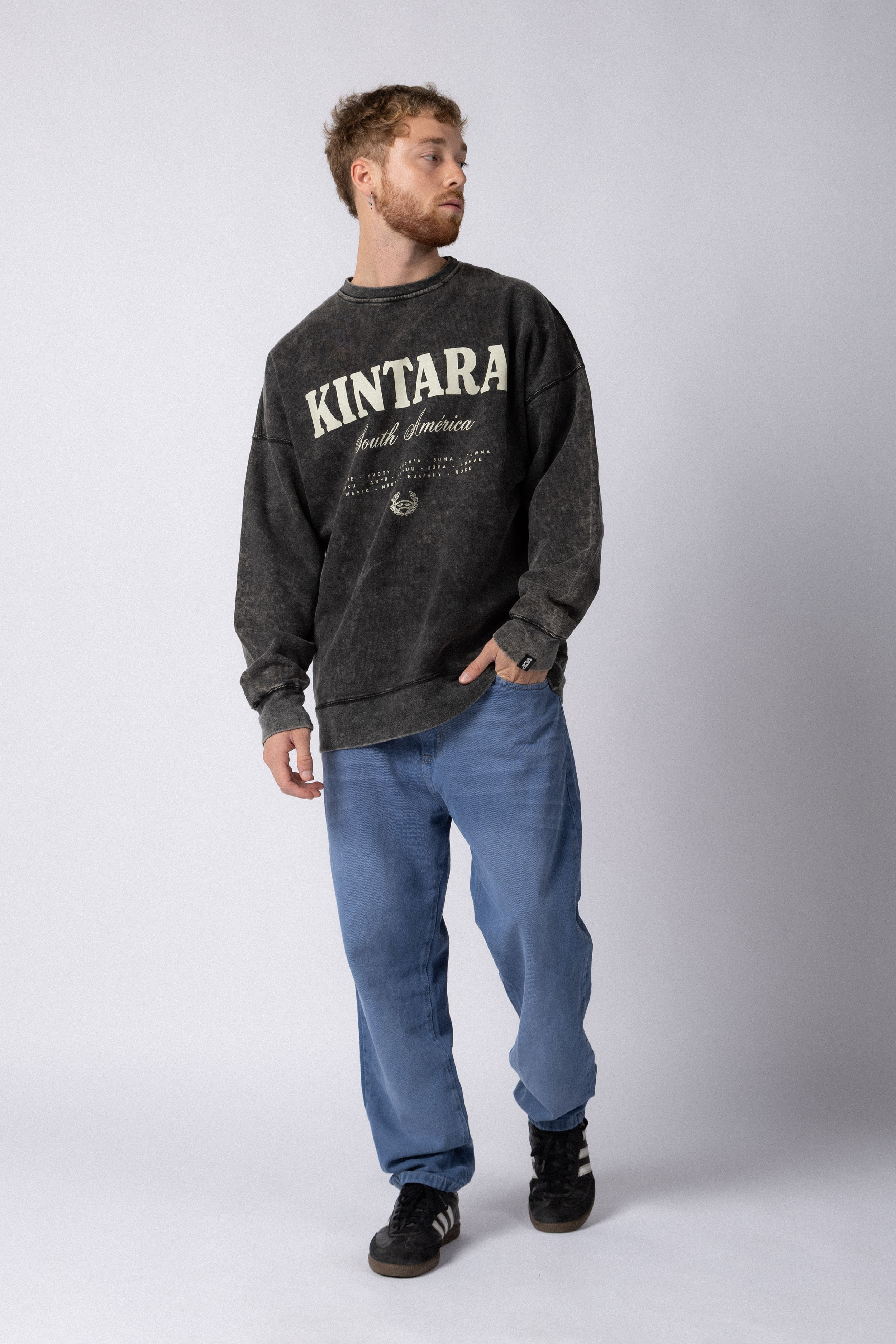 Buzo Over Pyur Kintara Negro