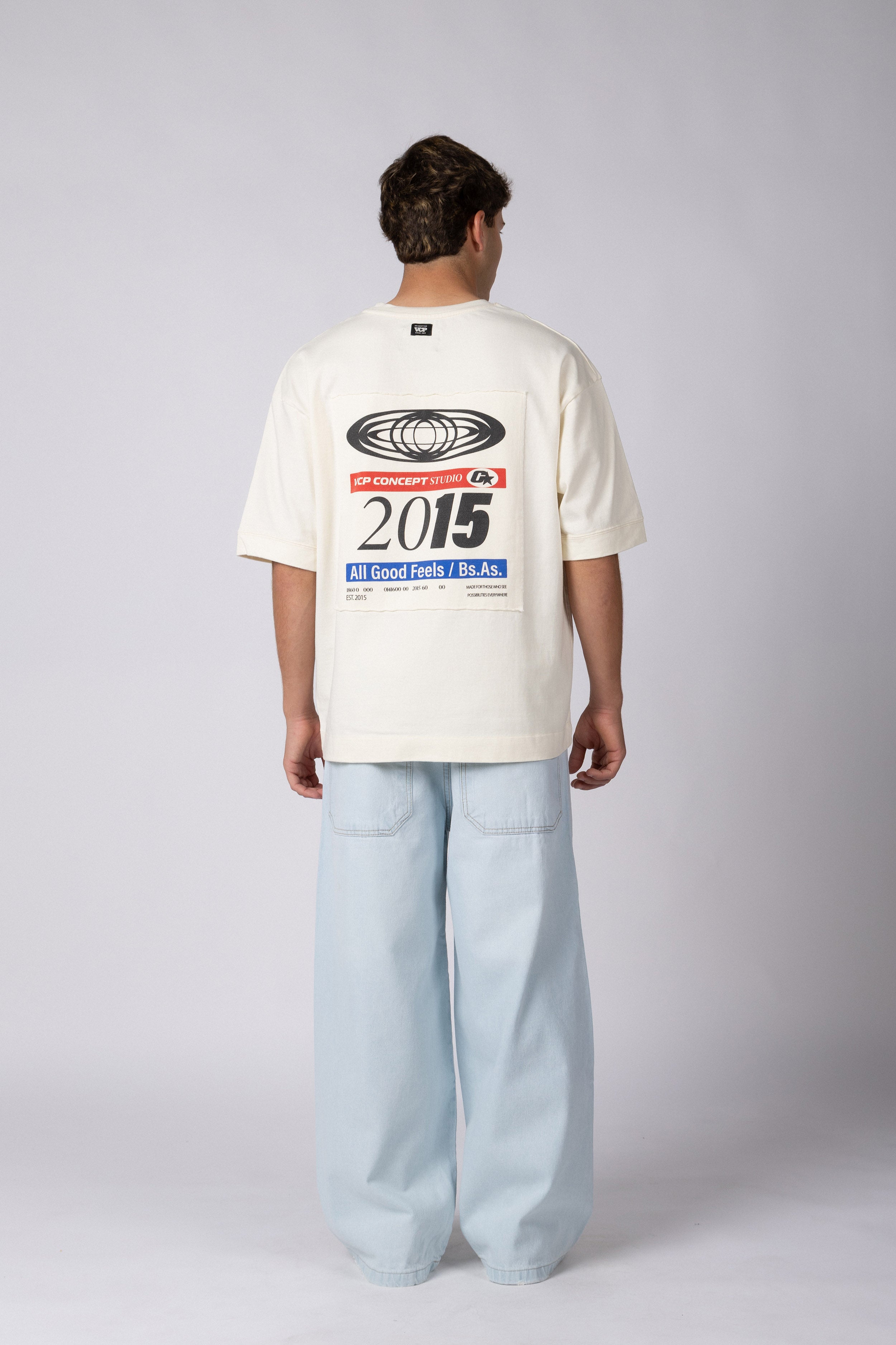 Remera HR Label Crudo