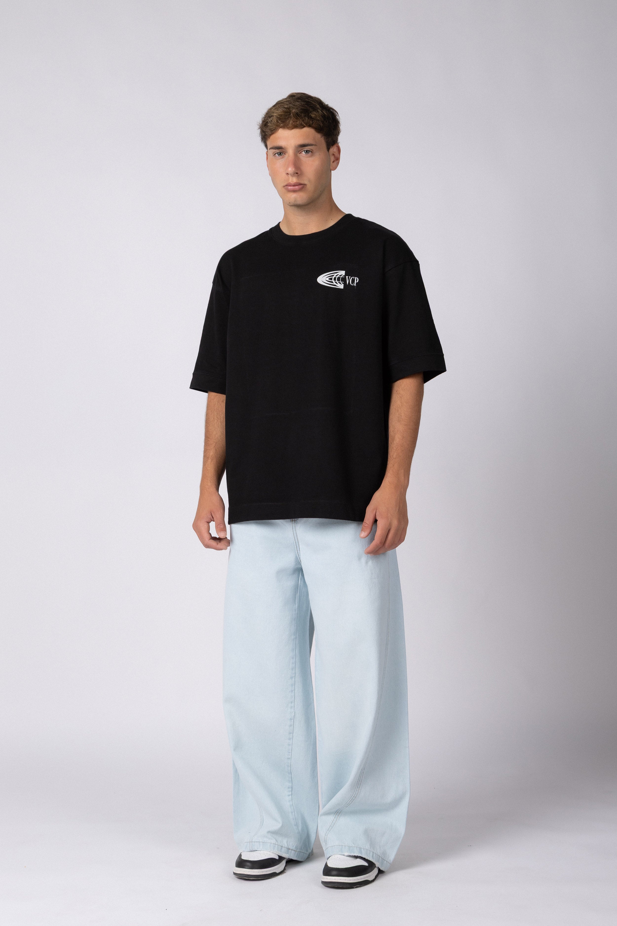Remera HR Label Negra