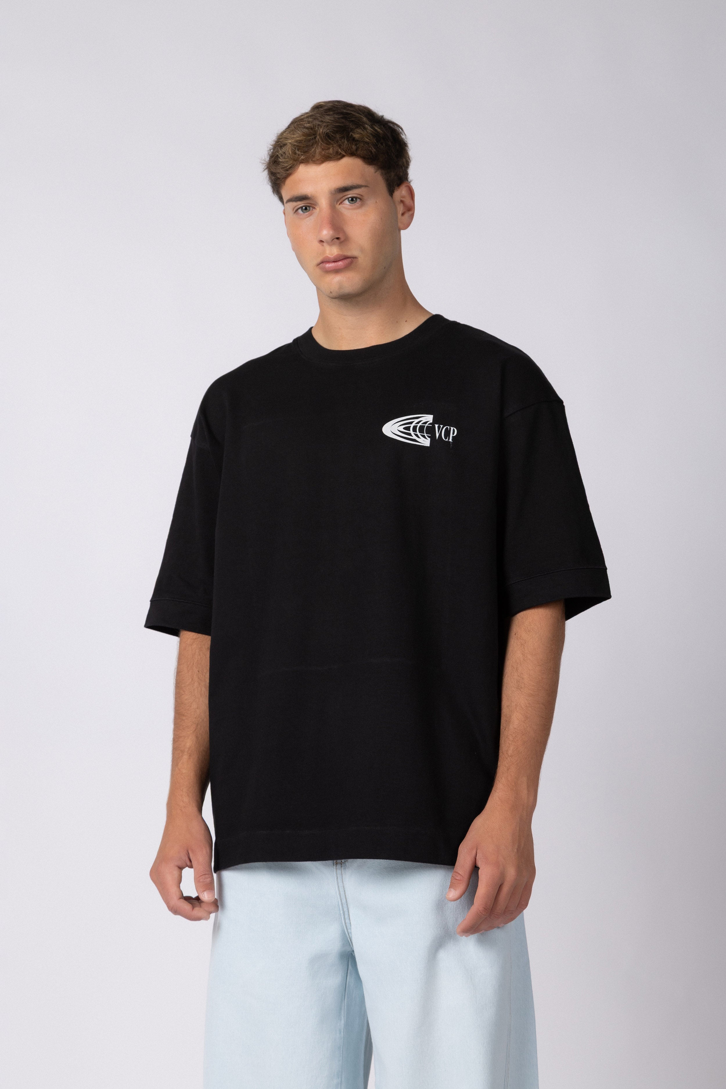 Remera HR Label Negra