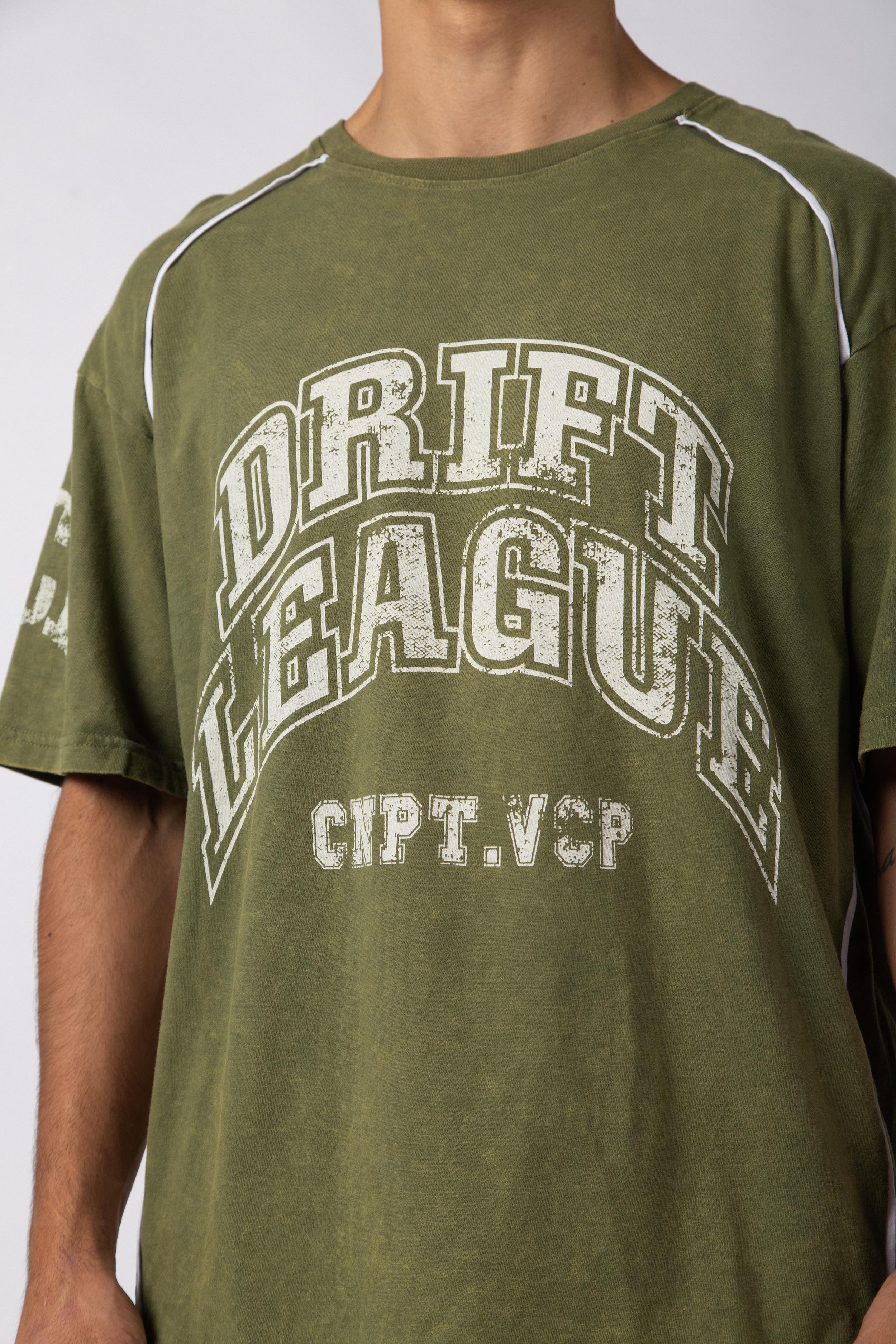 Remera STL League Militar