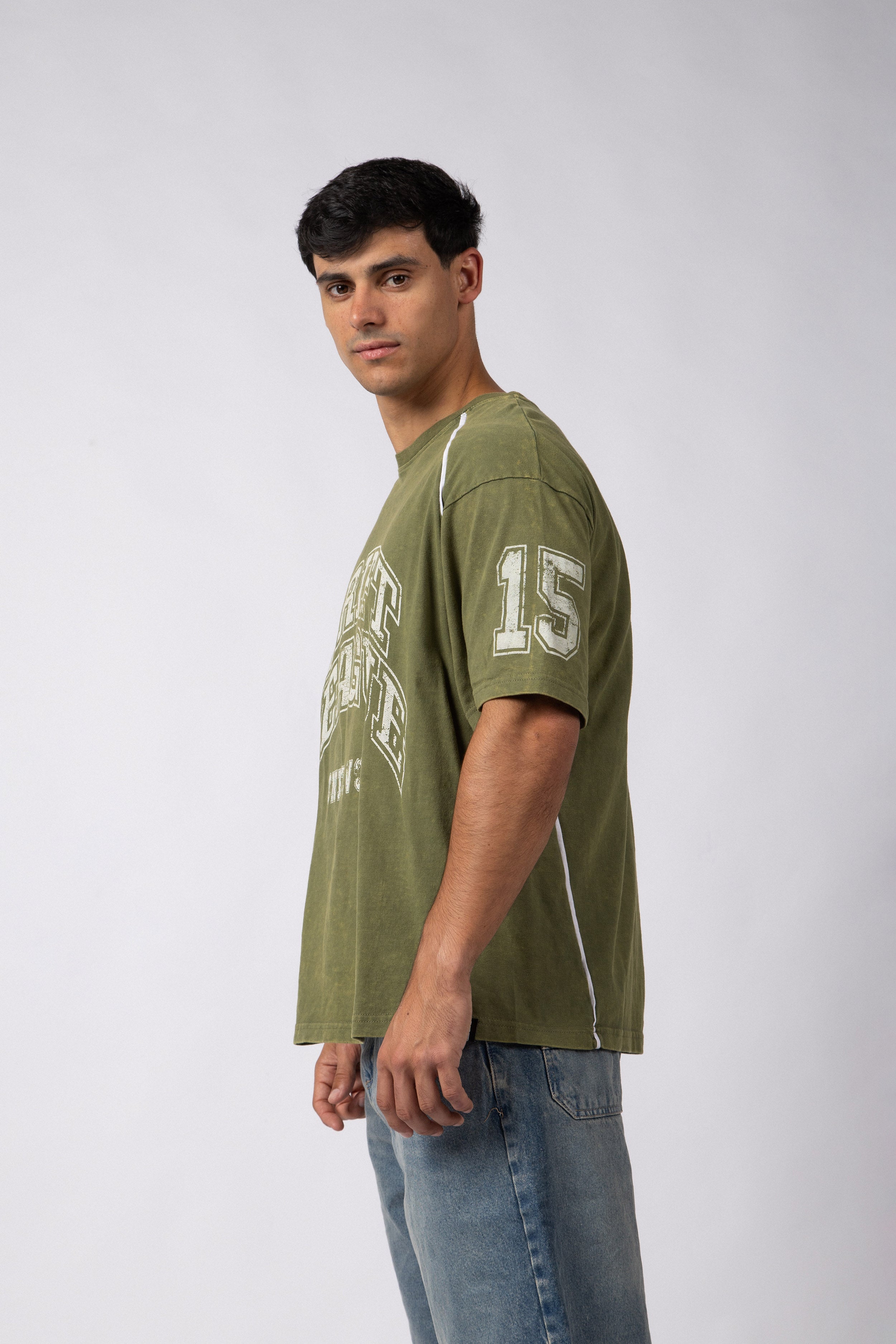 Remera STL League Militar