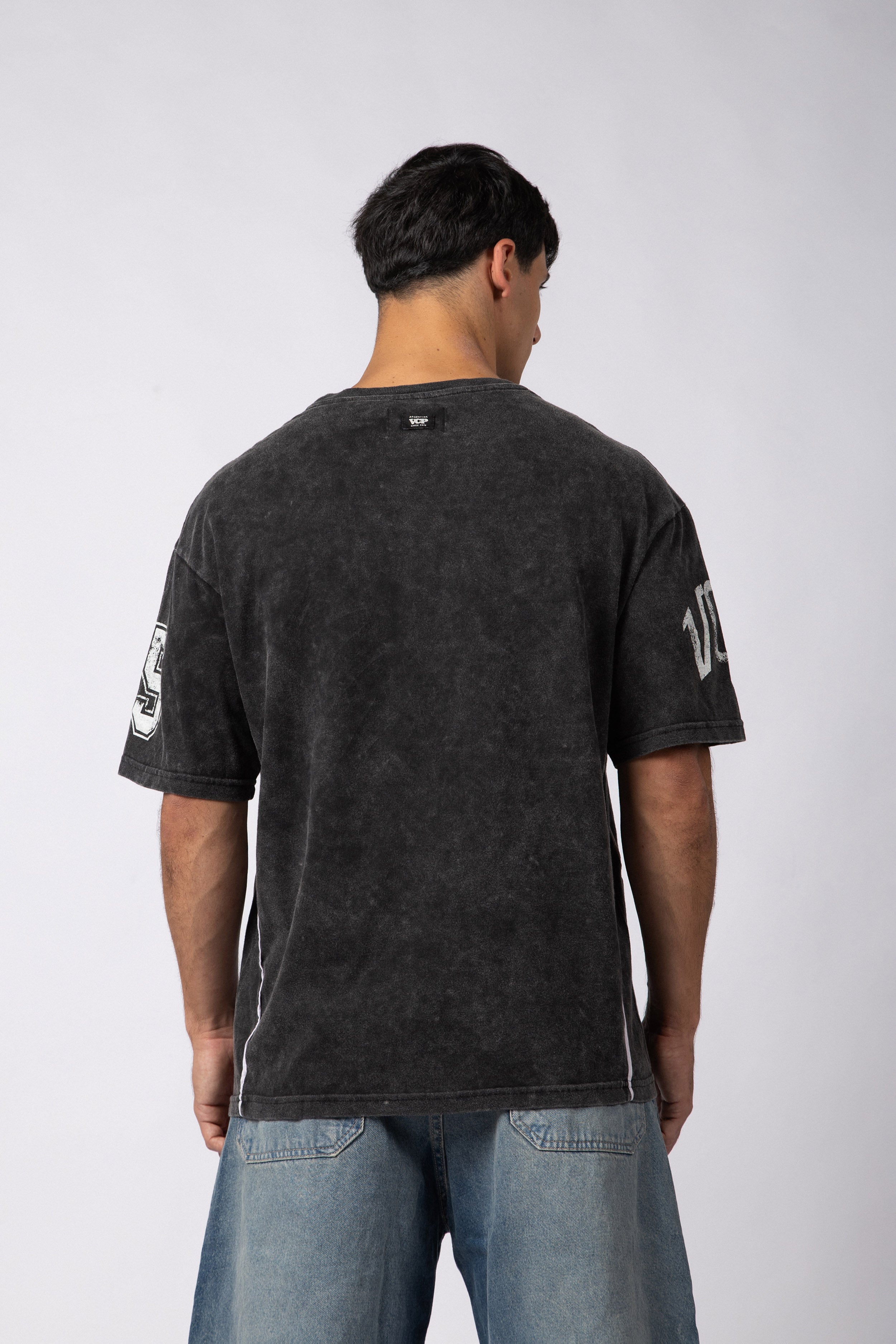 Remera STL League Negra