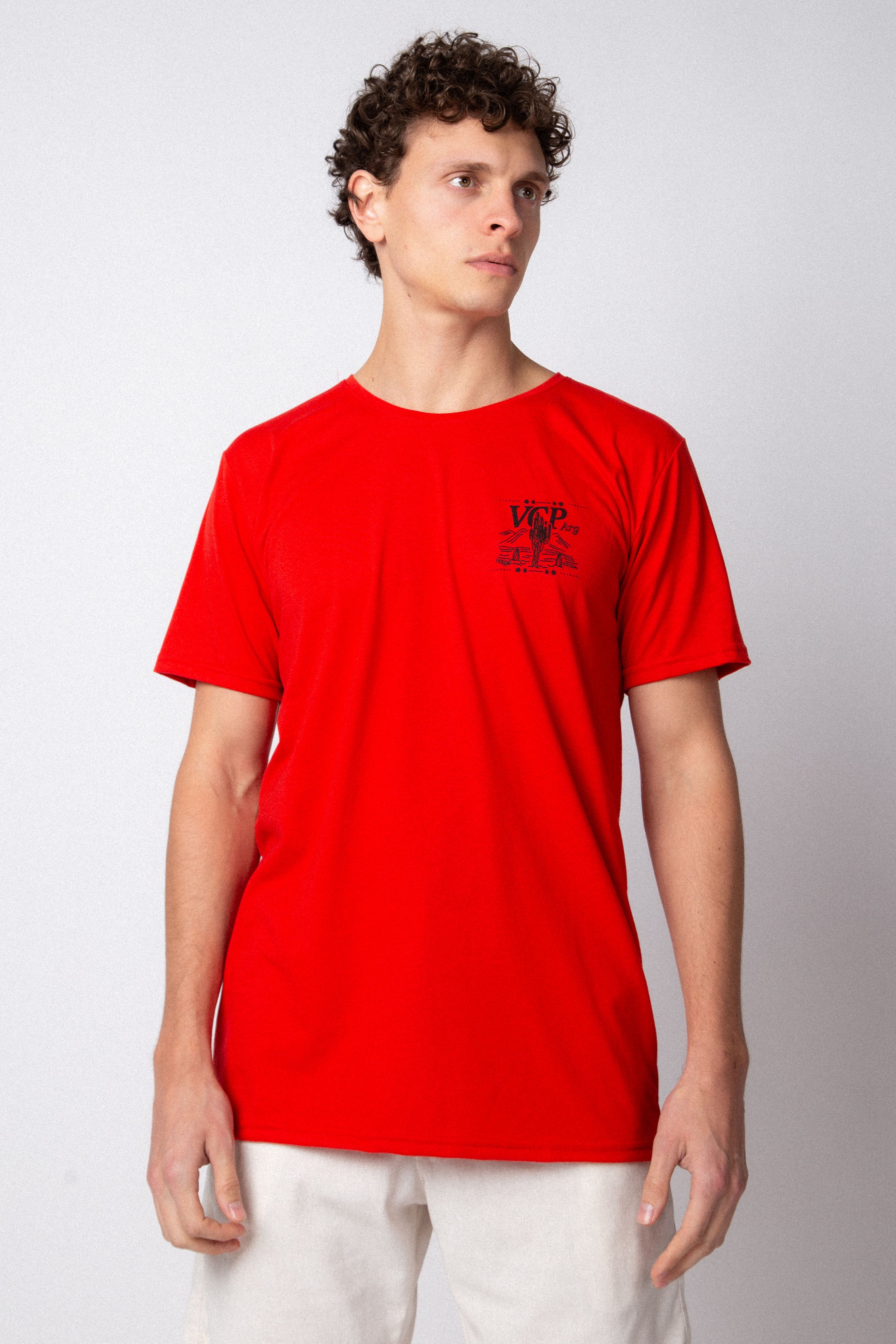 Remera Llama Roja