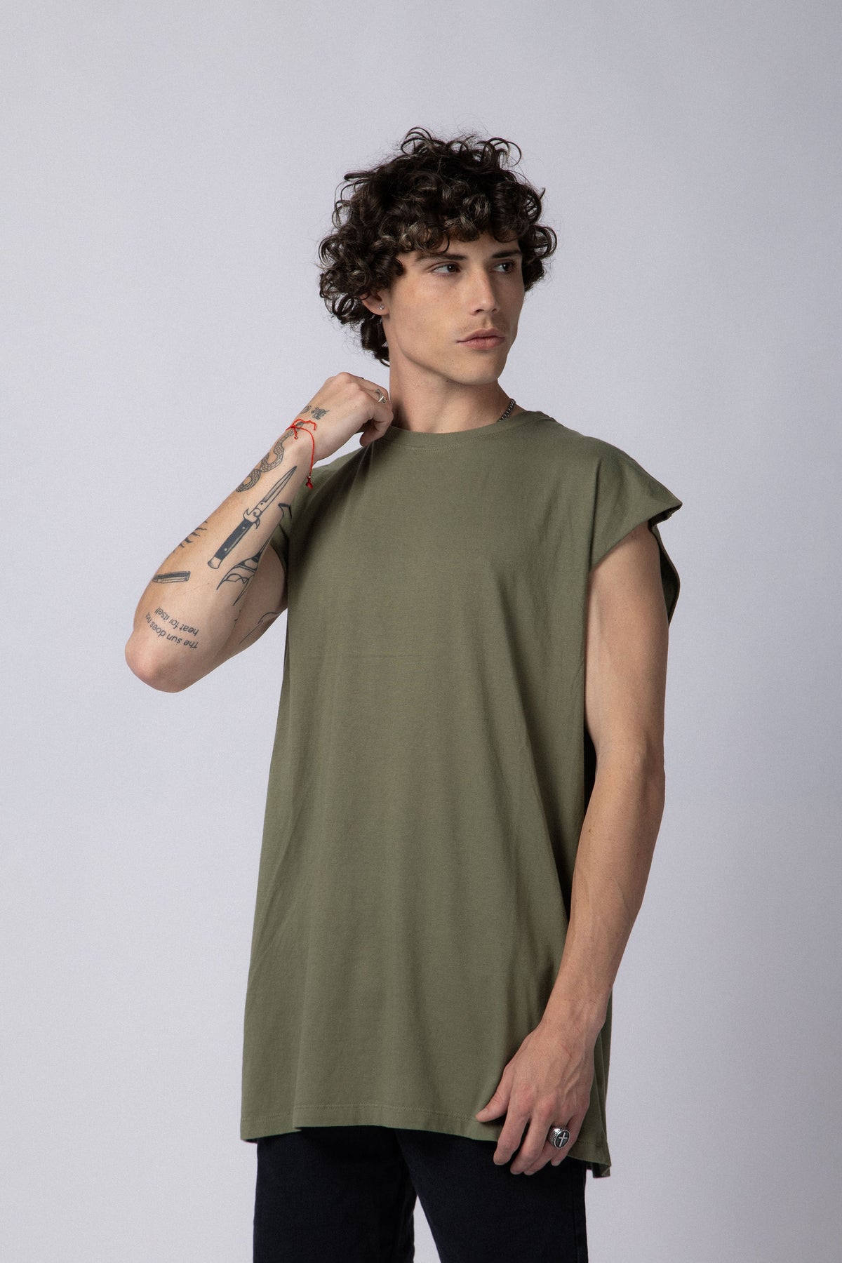 Musculosa Sudadera Blair Militar