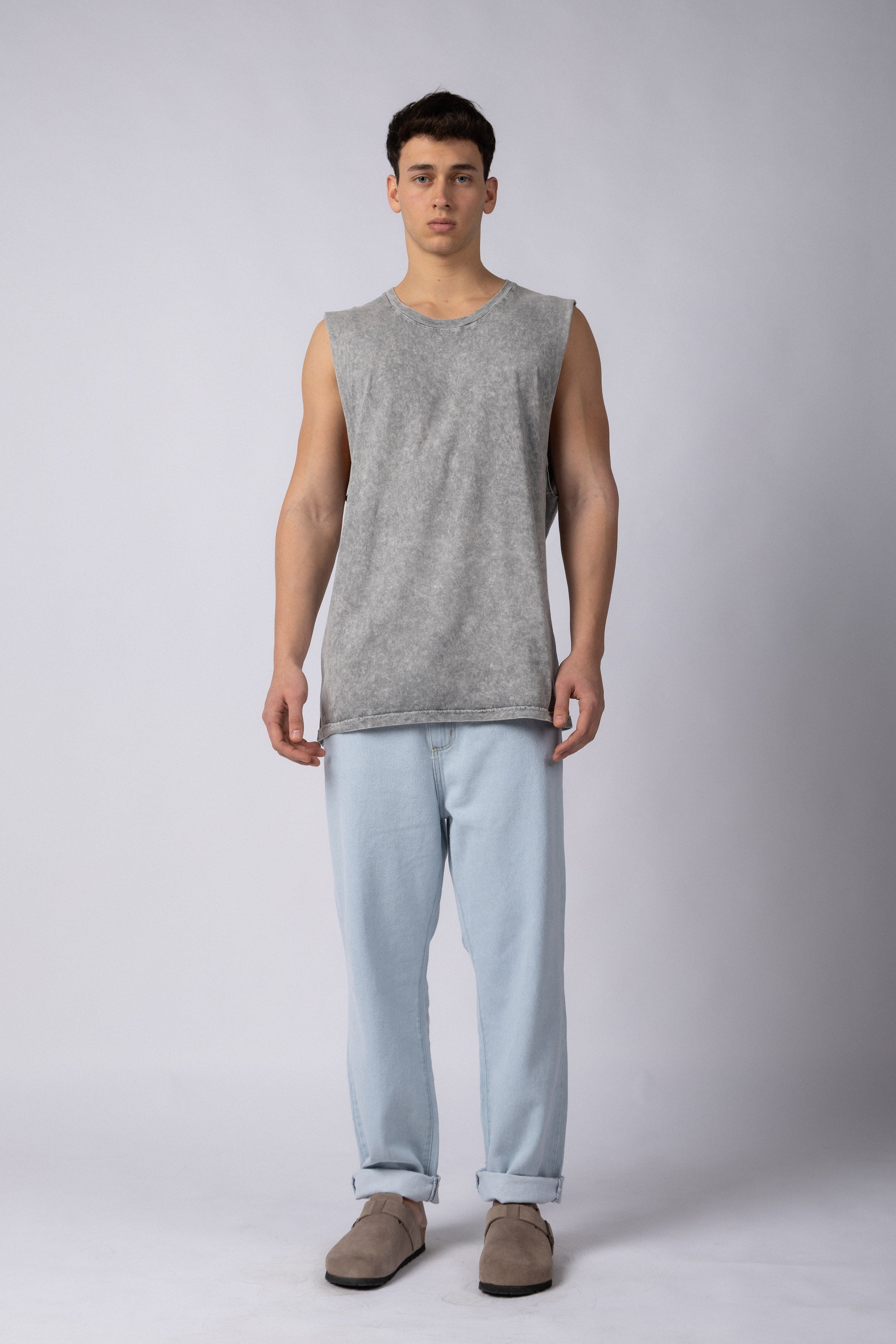 Musculosa Sudadera Vulf Gris