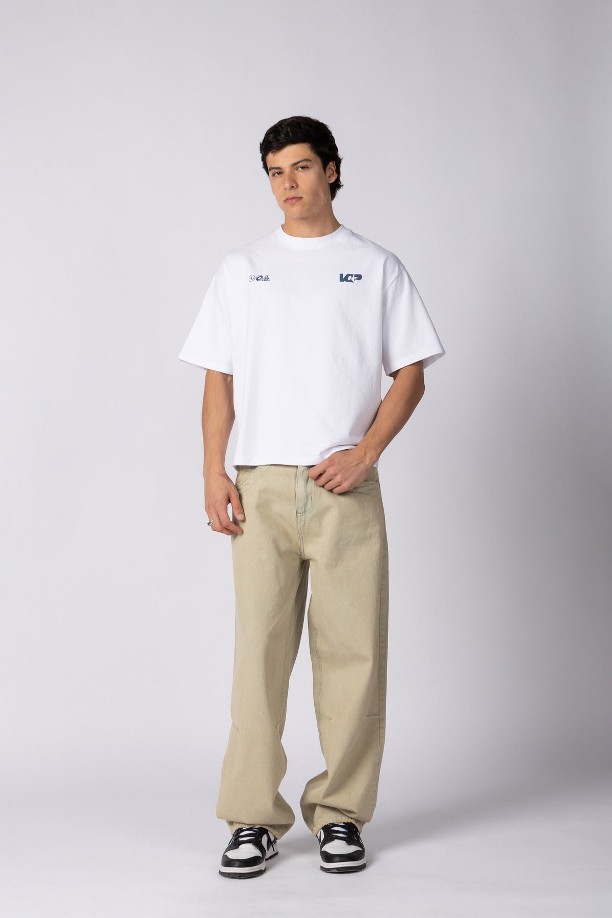 Remera Boxy XN Makers Blanca