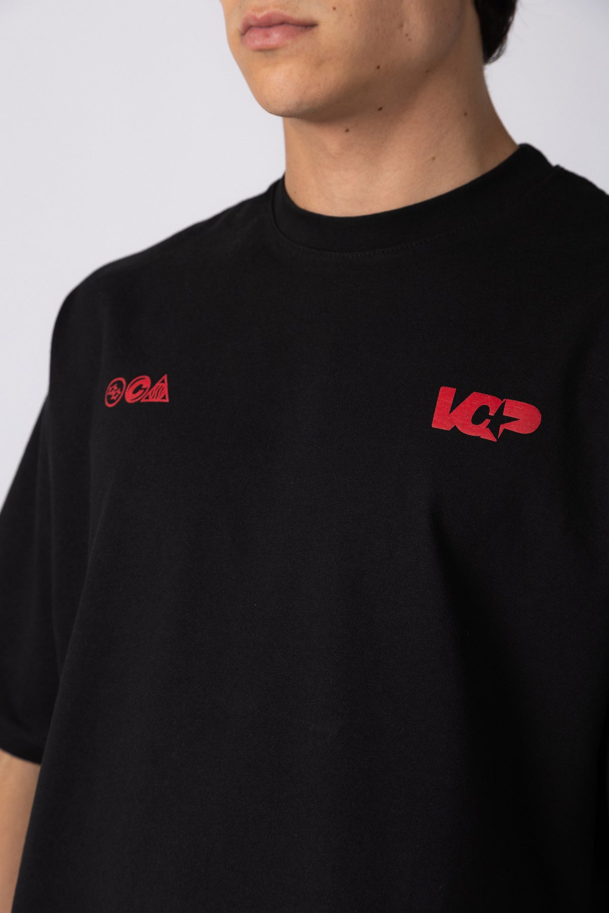 Remera Boxy XN Makers Negra