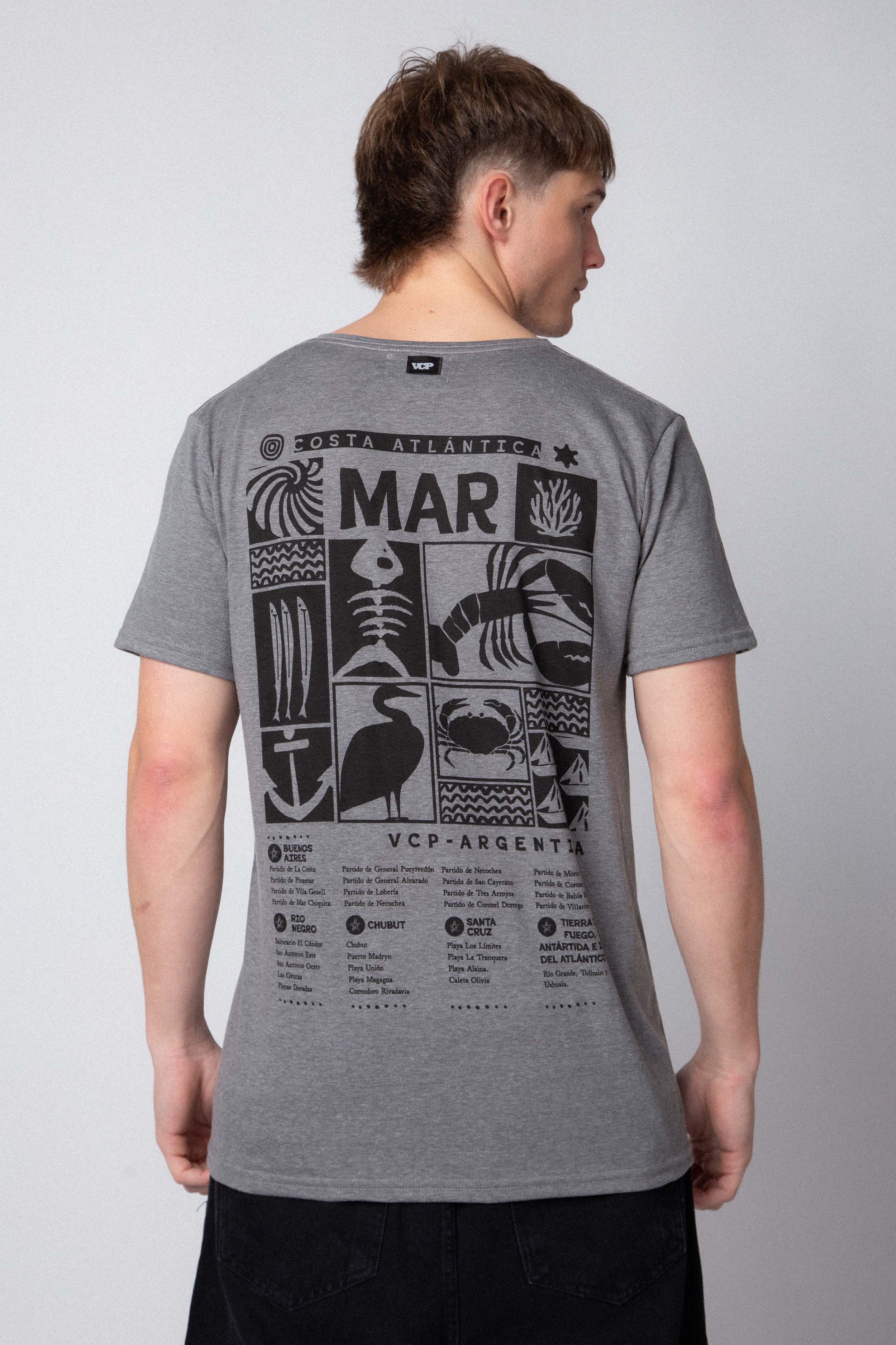 Remera Mar Topo