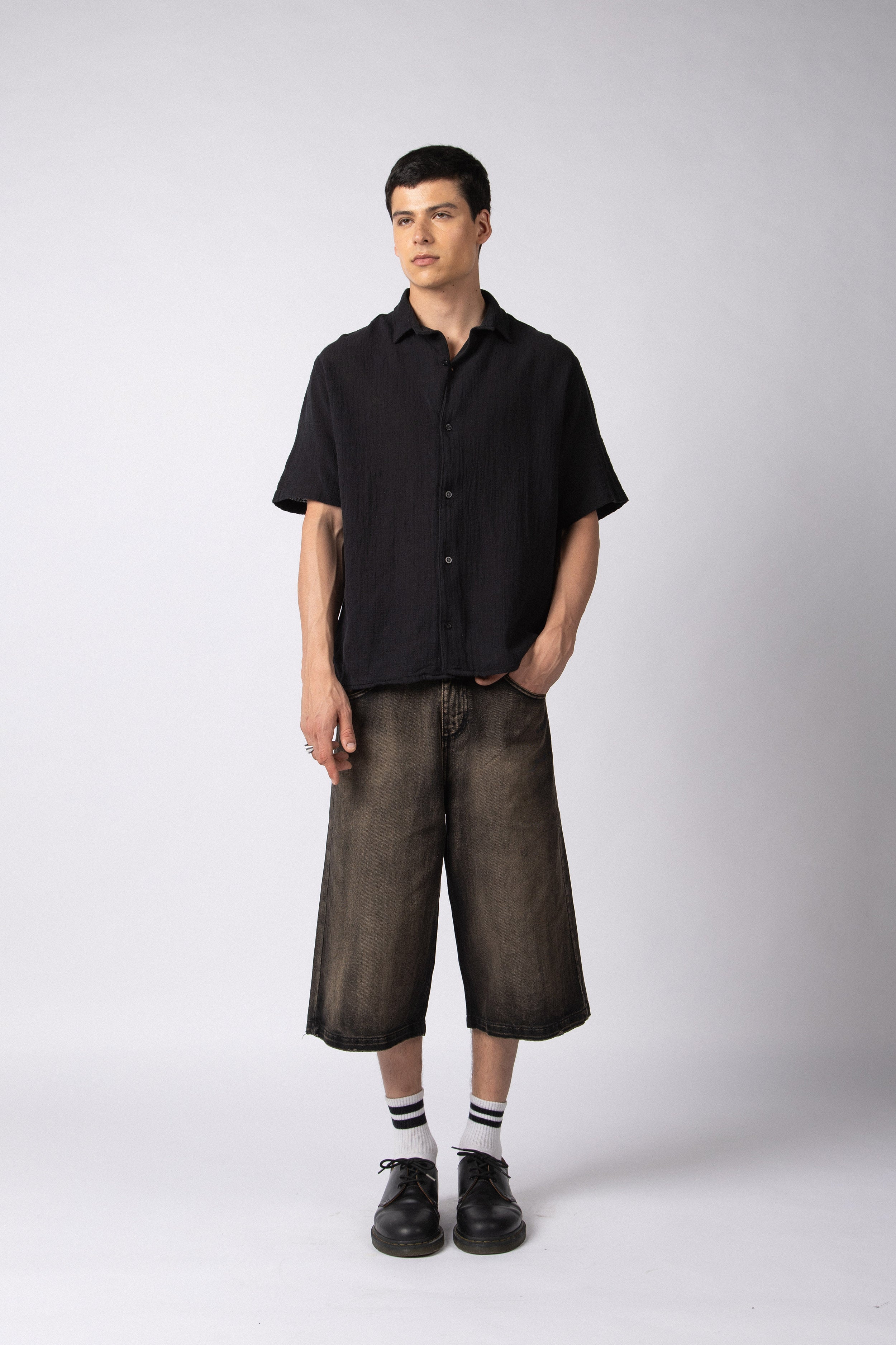 Camisa Manga Corta Lino VN Mare