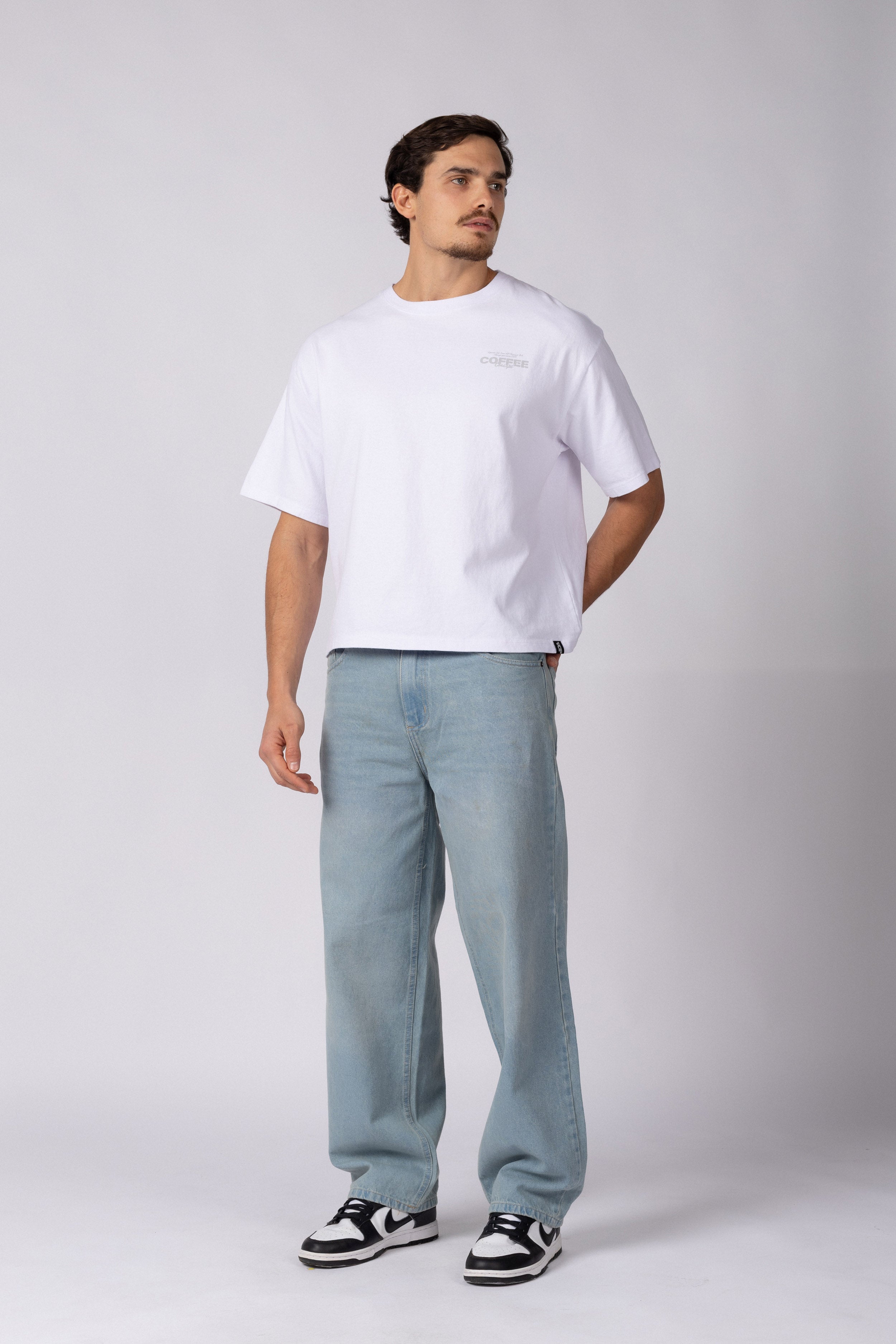 Remera Boxy ZX Mellow Blanca