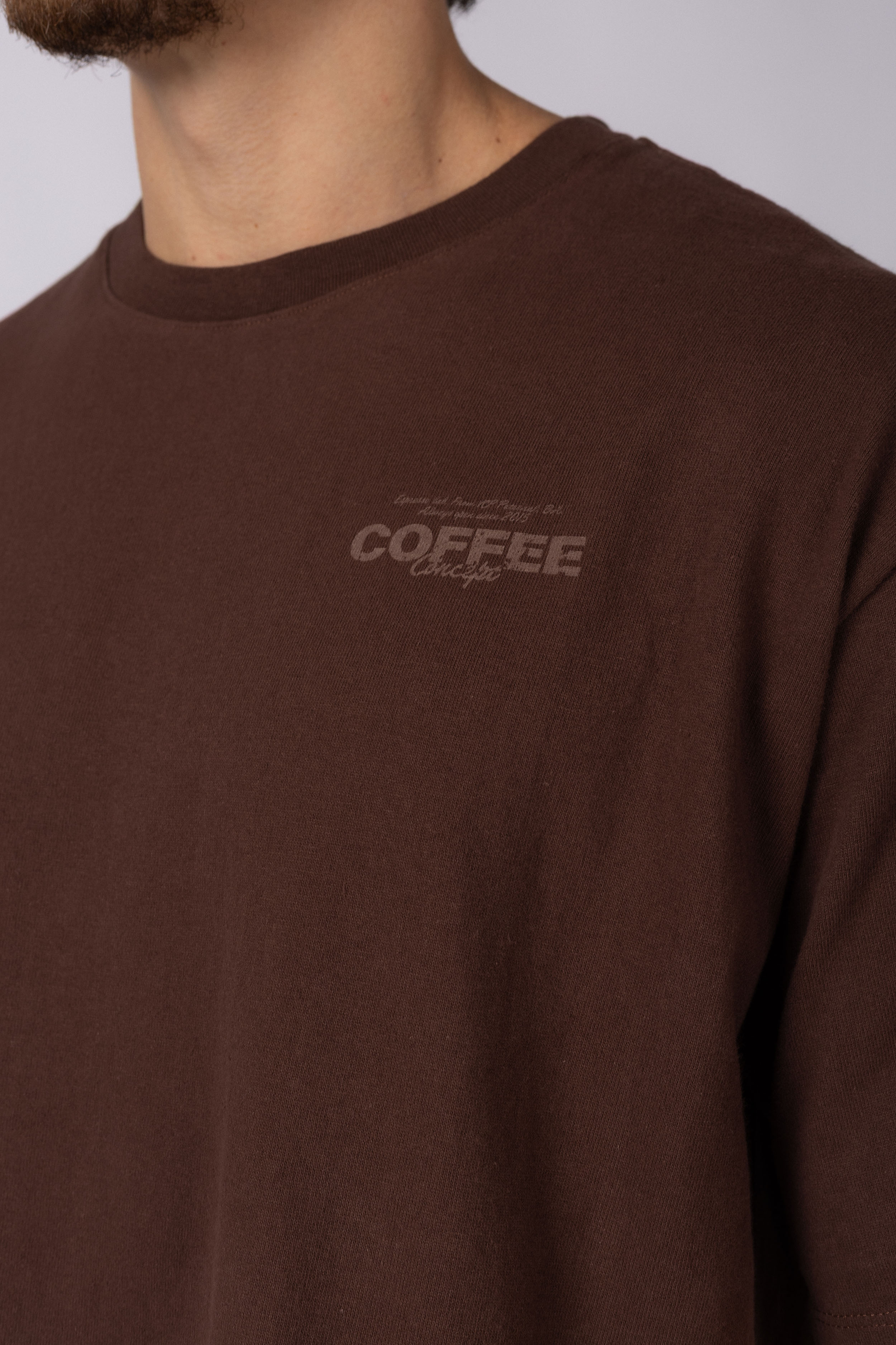 Remera Boxy ZX Mellow Choco