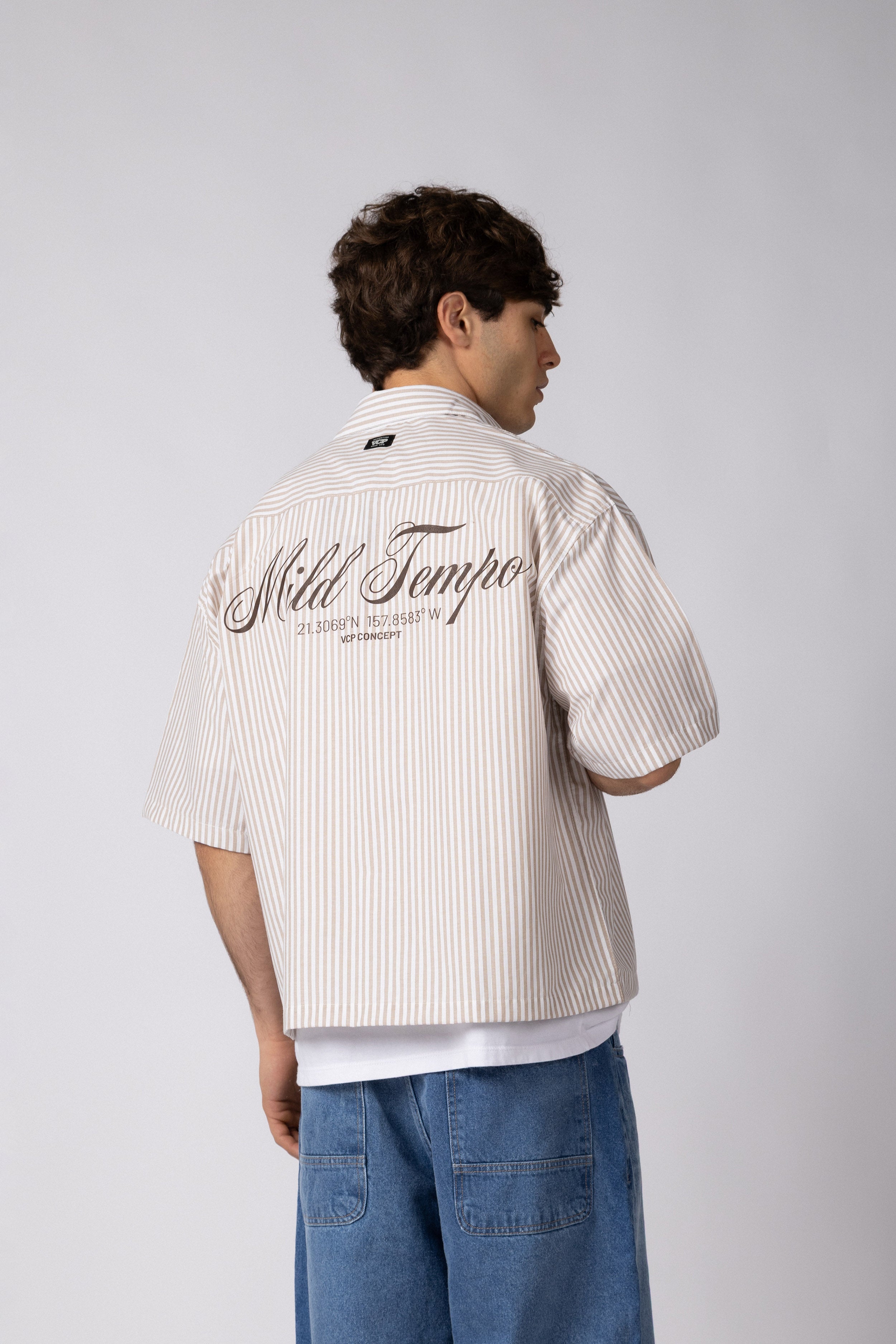 Camisa Manga Corta Jyx Mild Beige