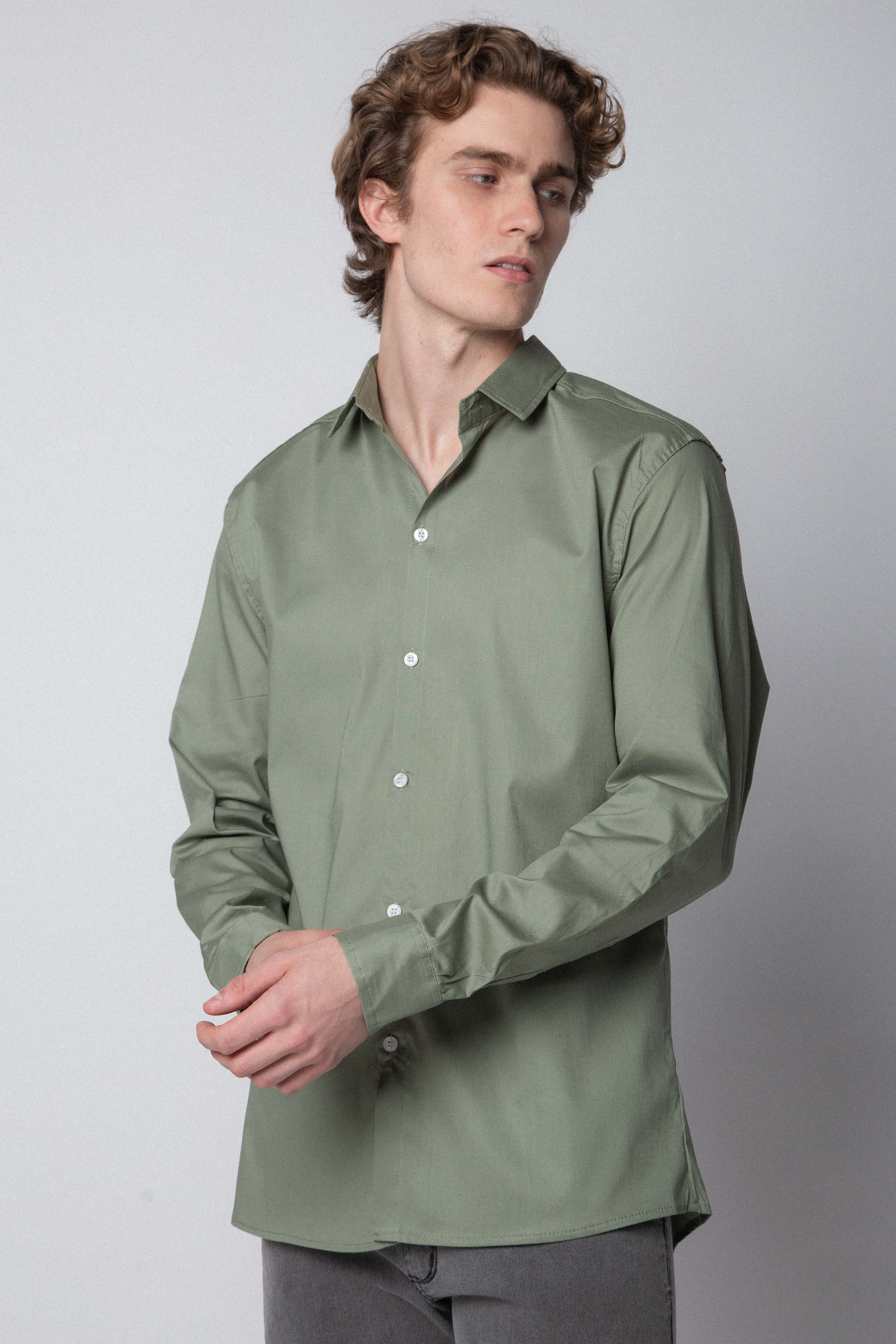 Camisa Manga Larga Base Militar