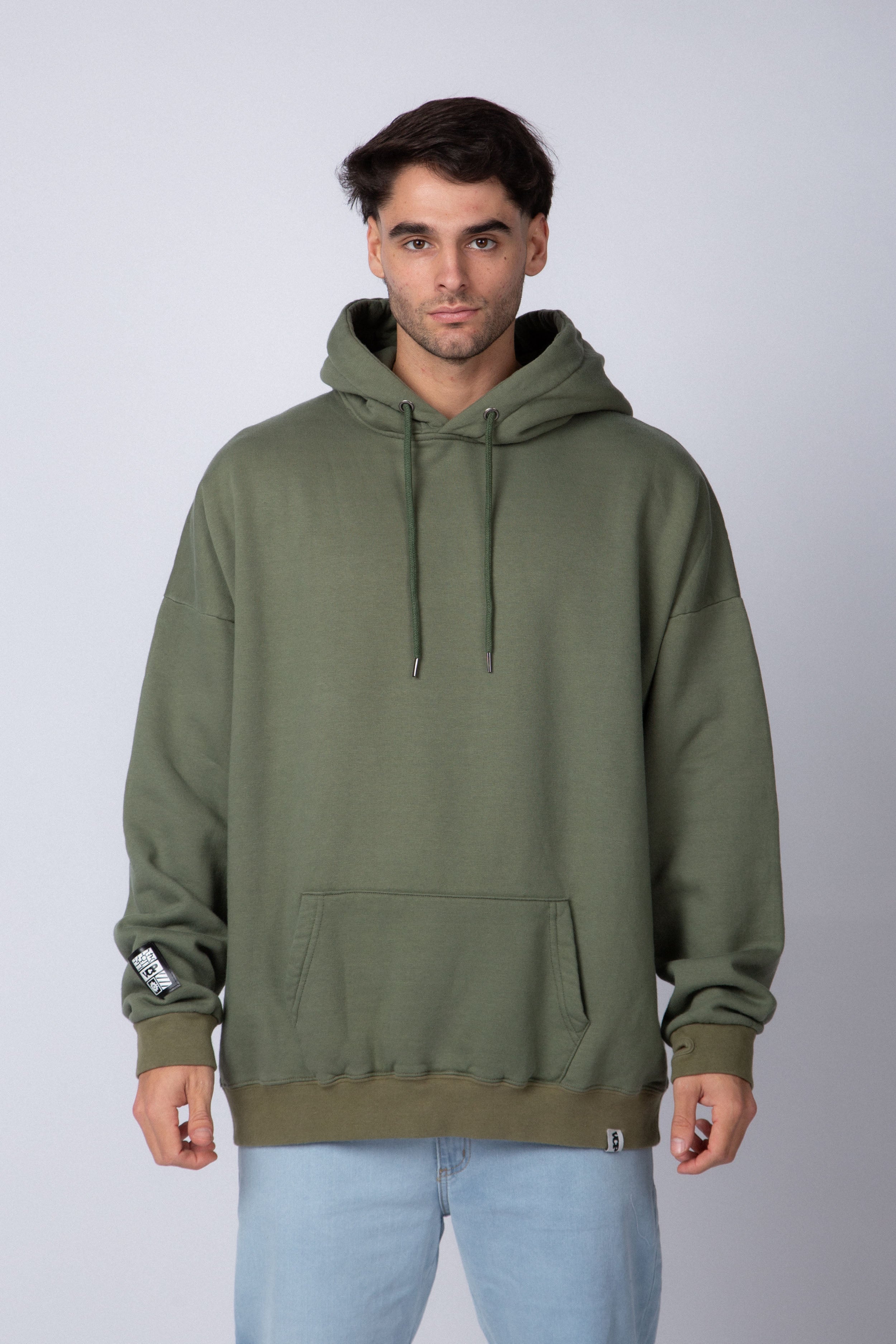 Buzo Canguro Over Regh Militar