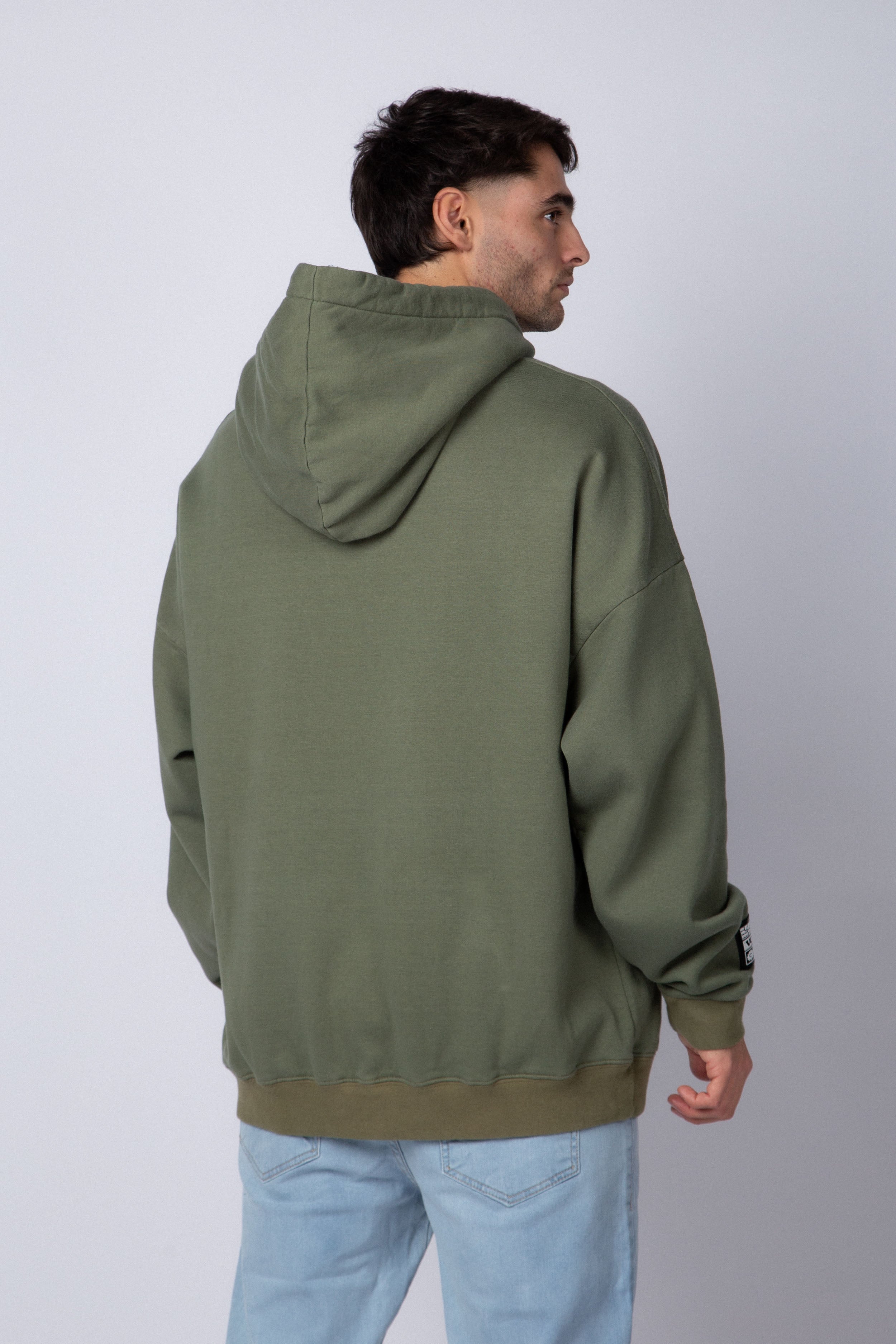 Buzo Canguro Over Regh Militar