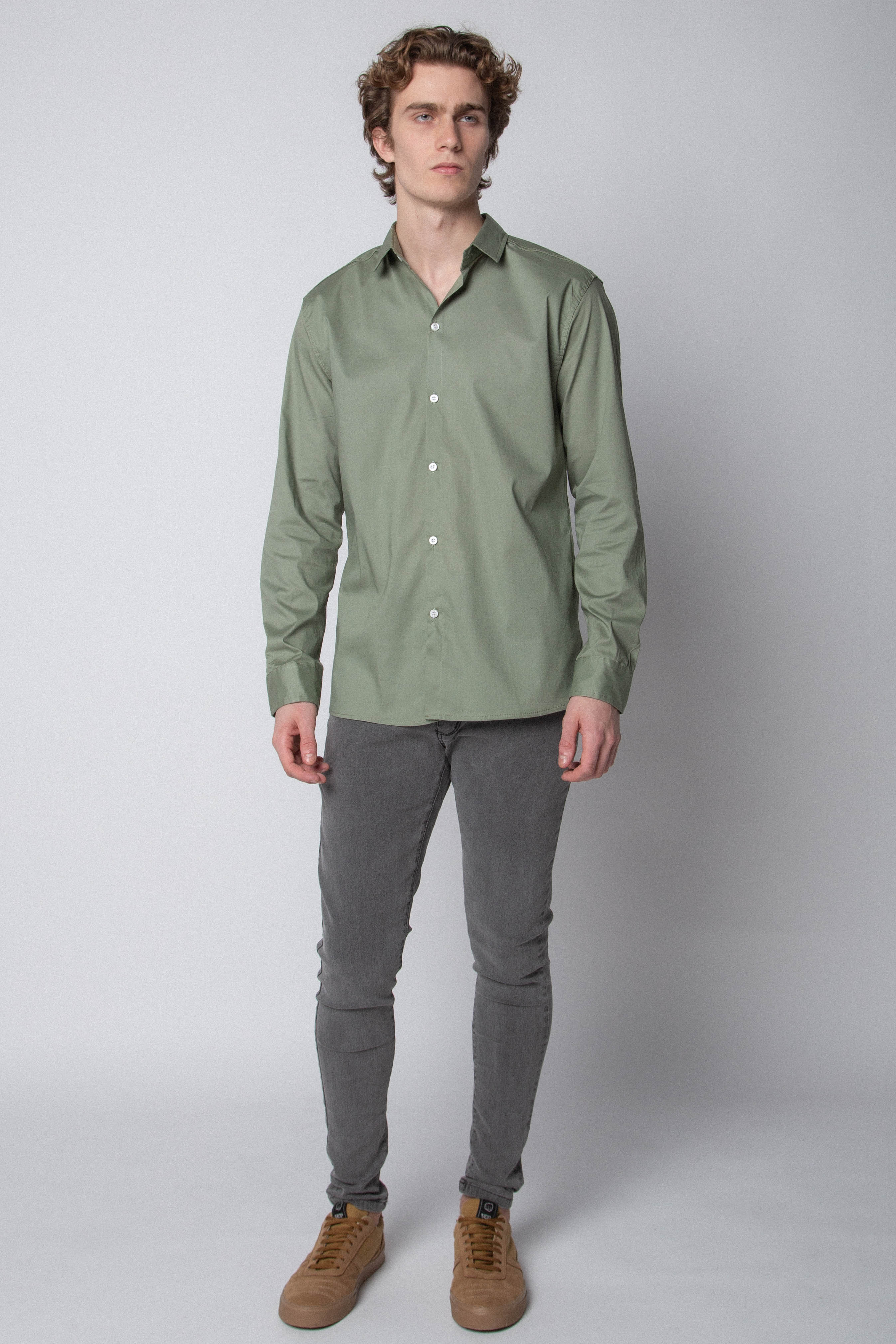 Camisa Manga Larga Base Militar