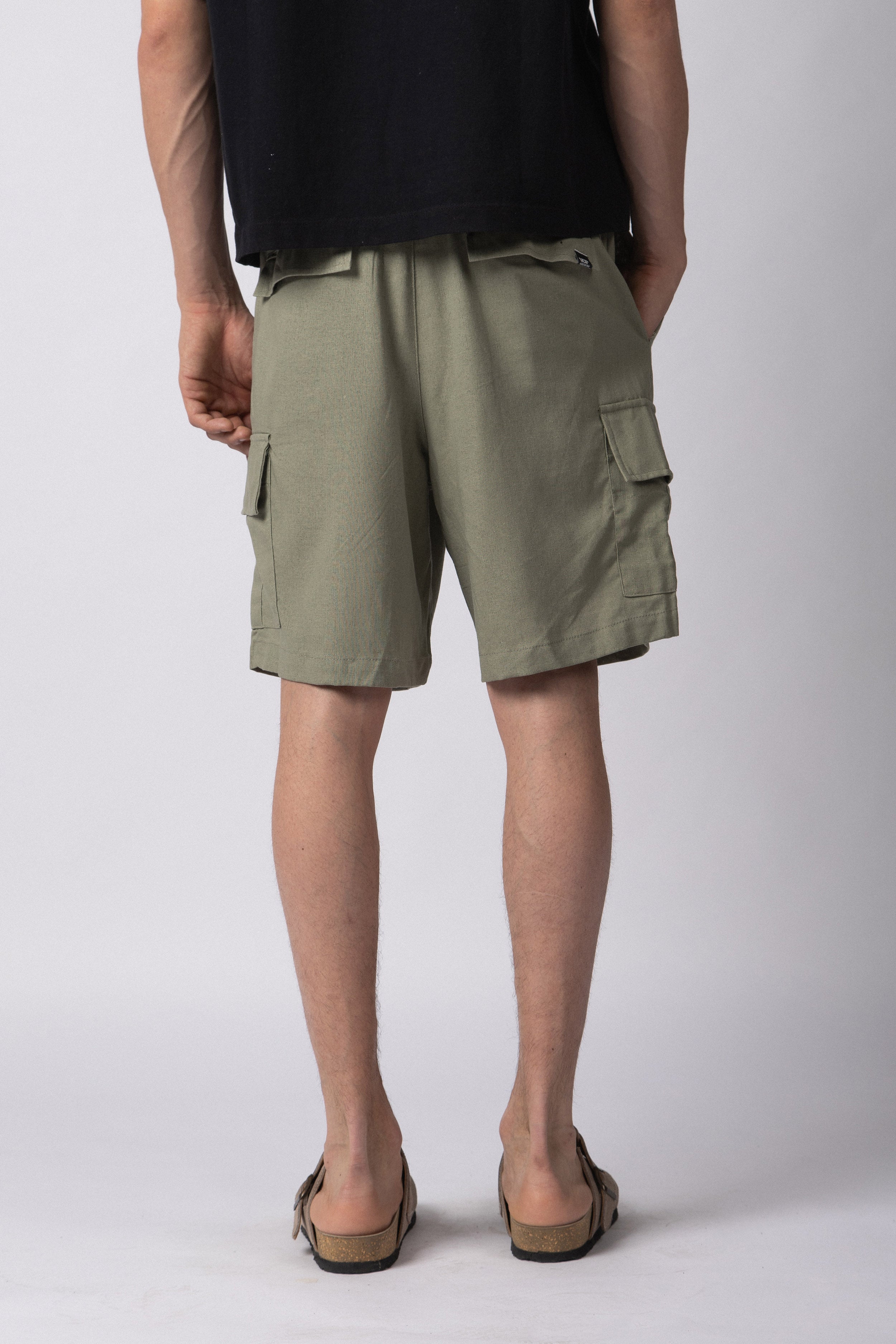 Bermuda Lino Cargo Yuno Militar