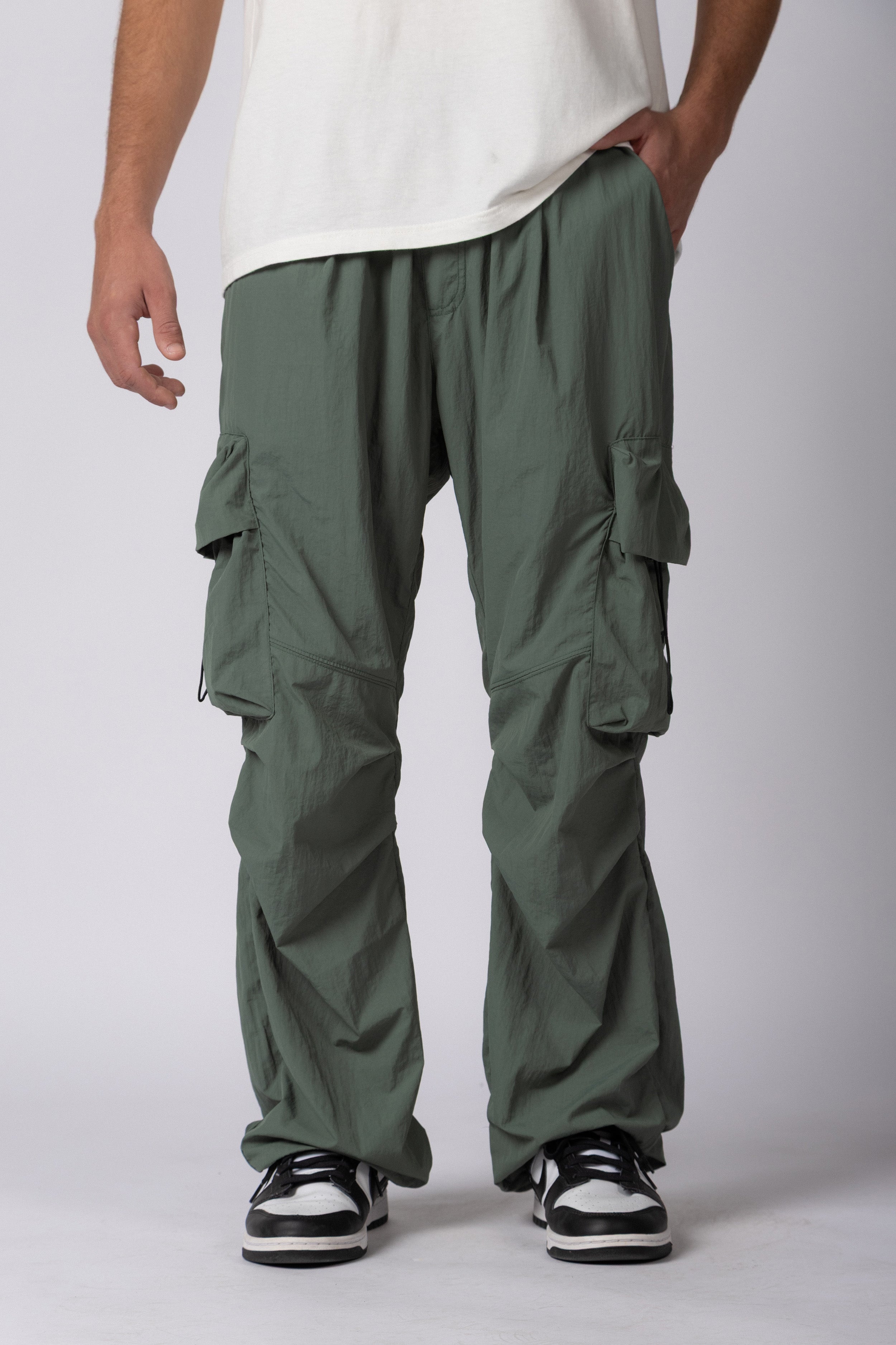 Pantalon Cargo Baggy Hardy Militar