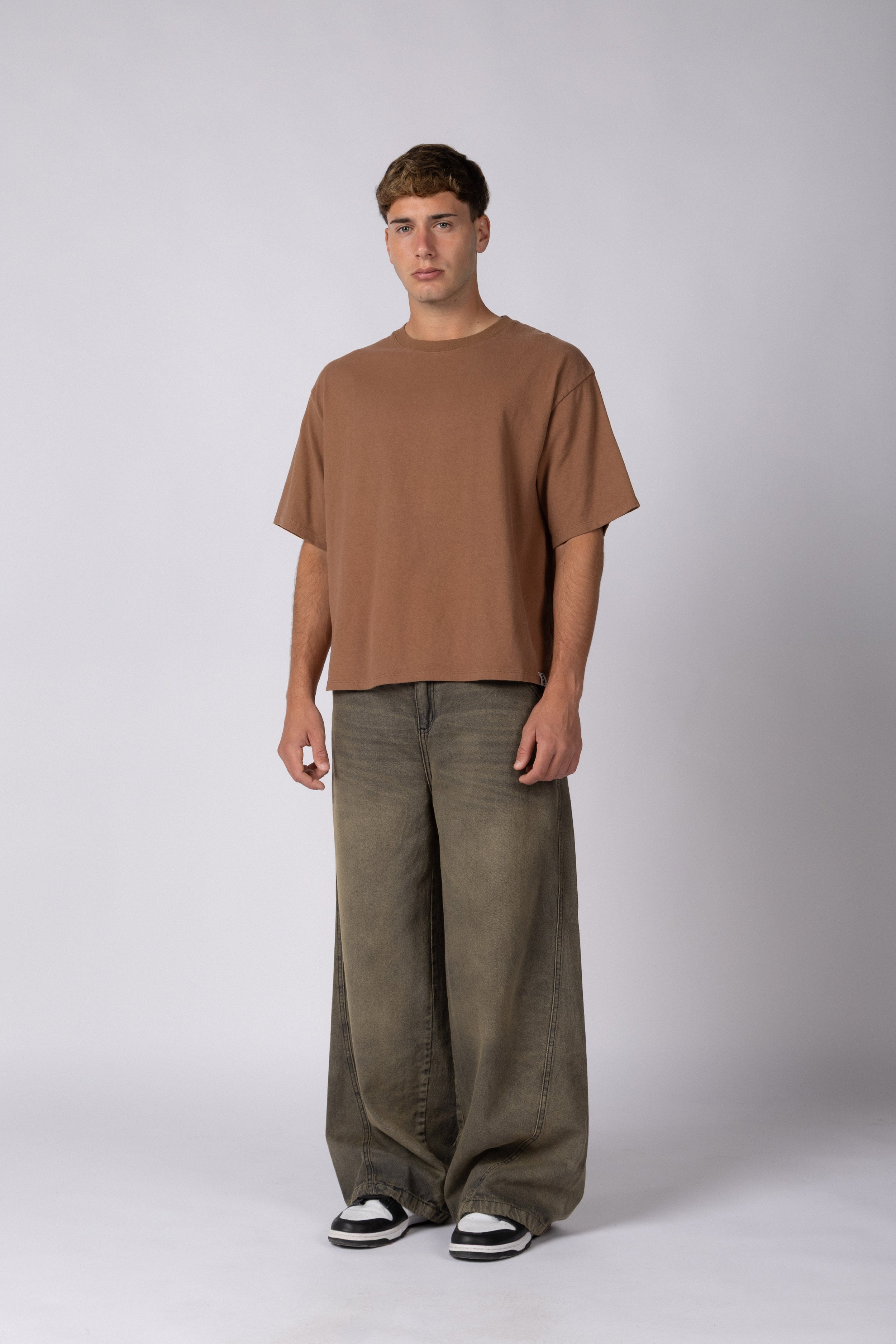 Remera Boxy Zac Moka