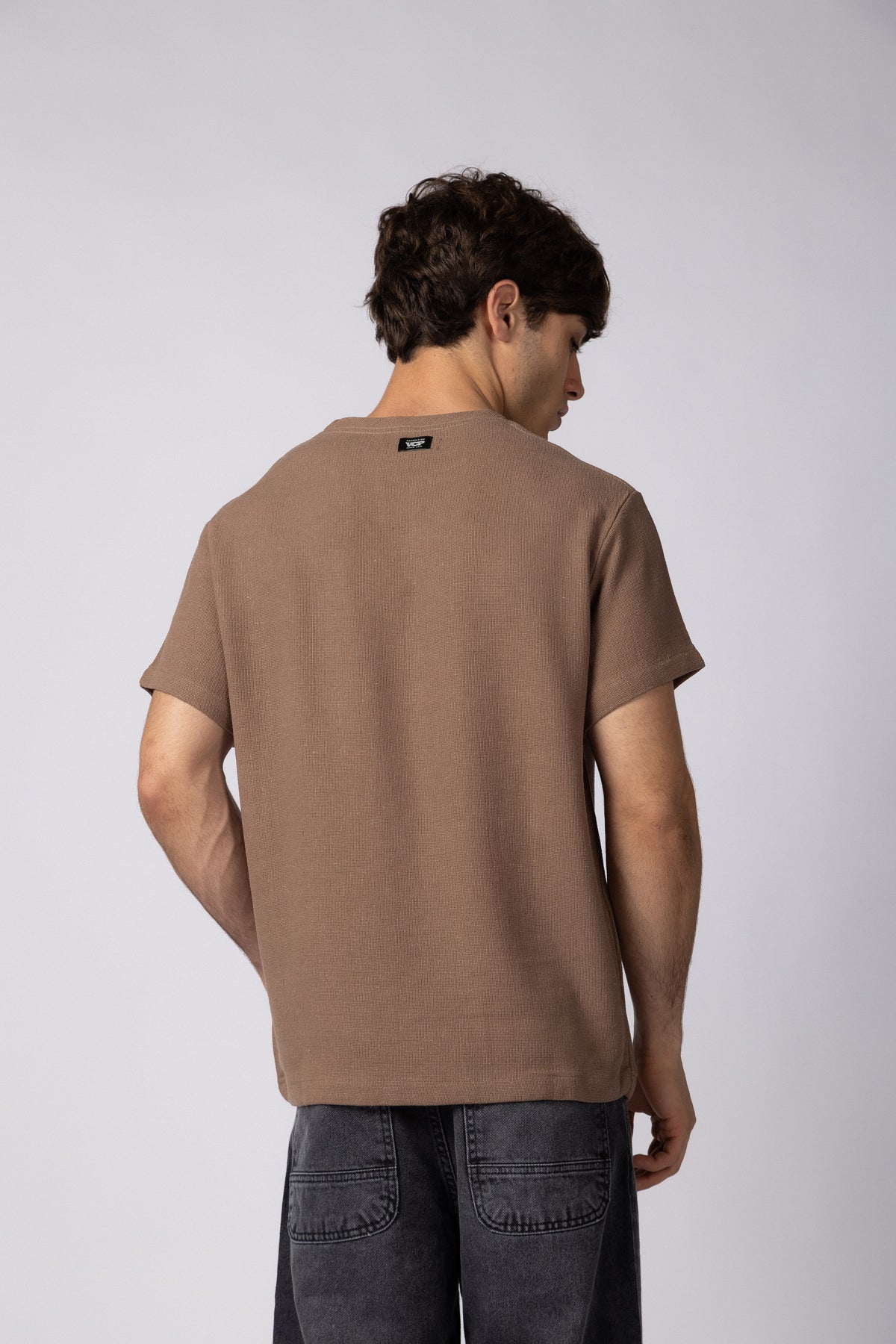 Remera Lino Giel Moka