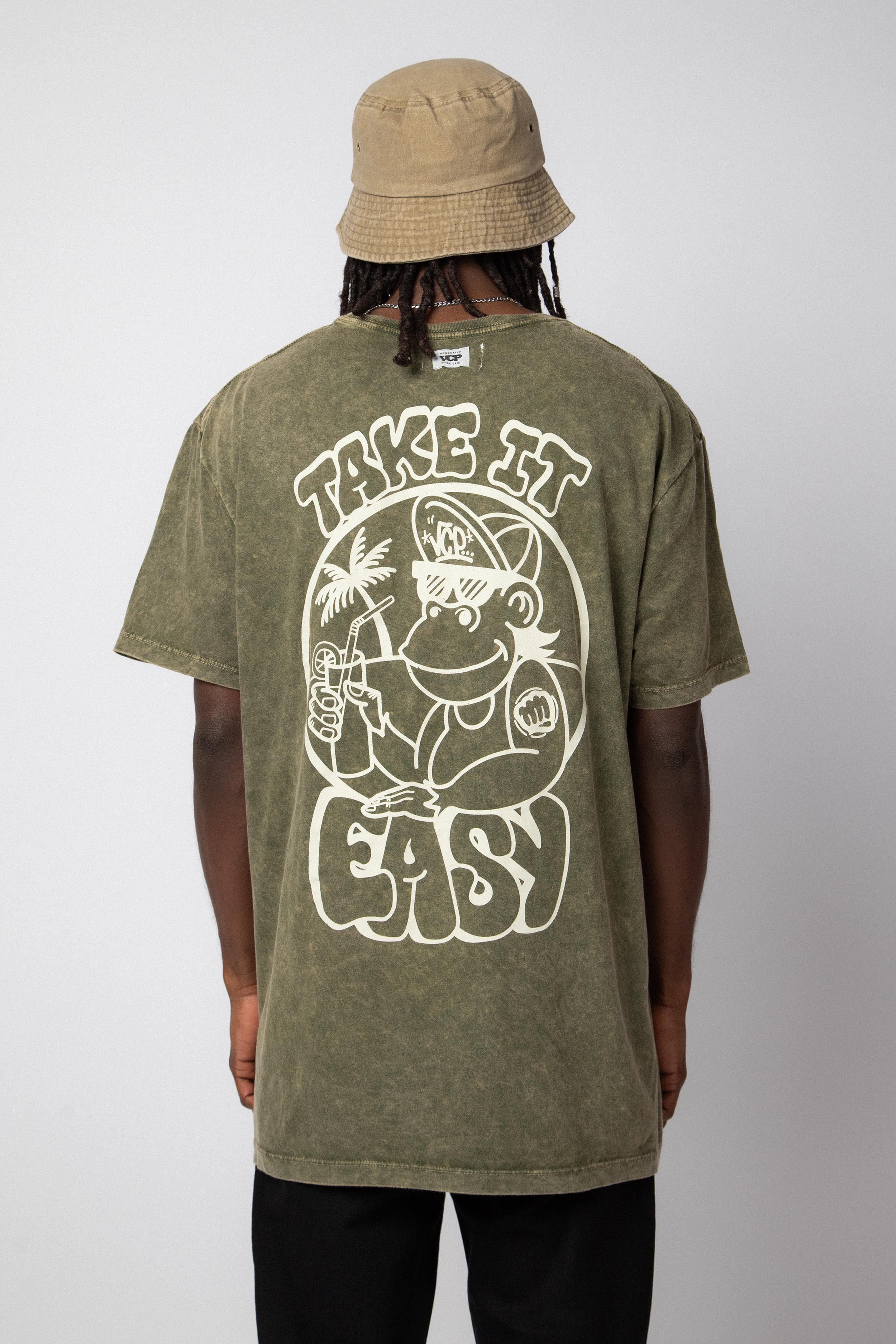 Remera DB Mono Militar