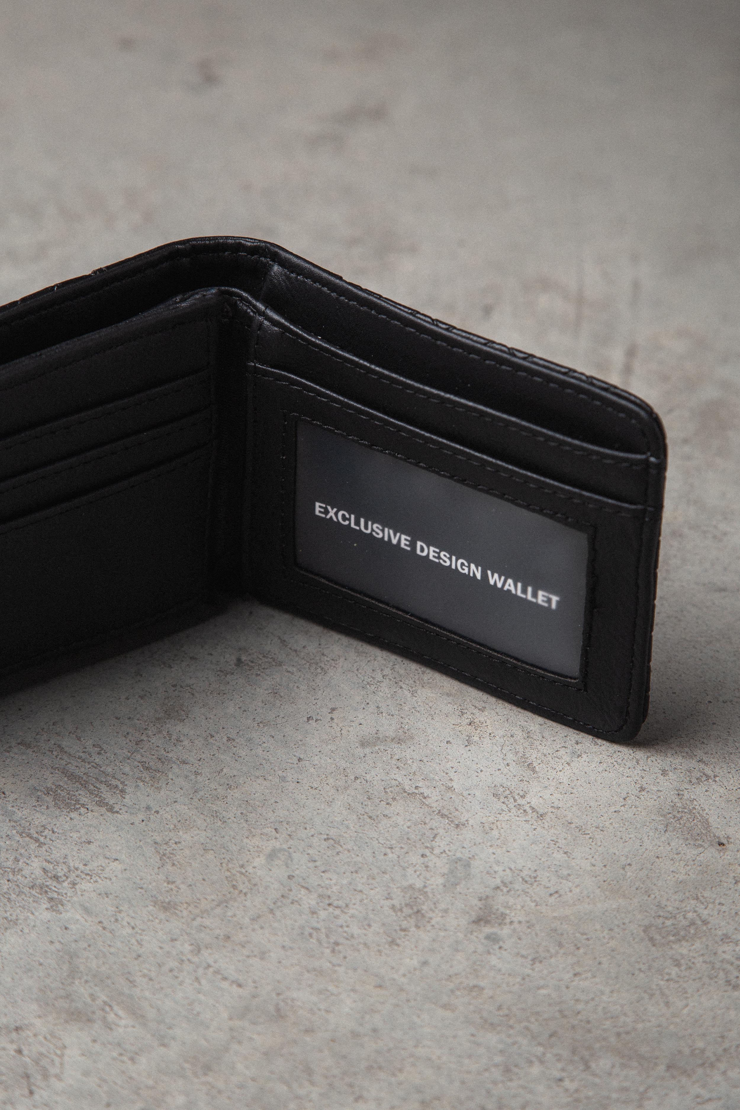 Billetera Mudd Negra