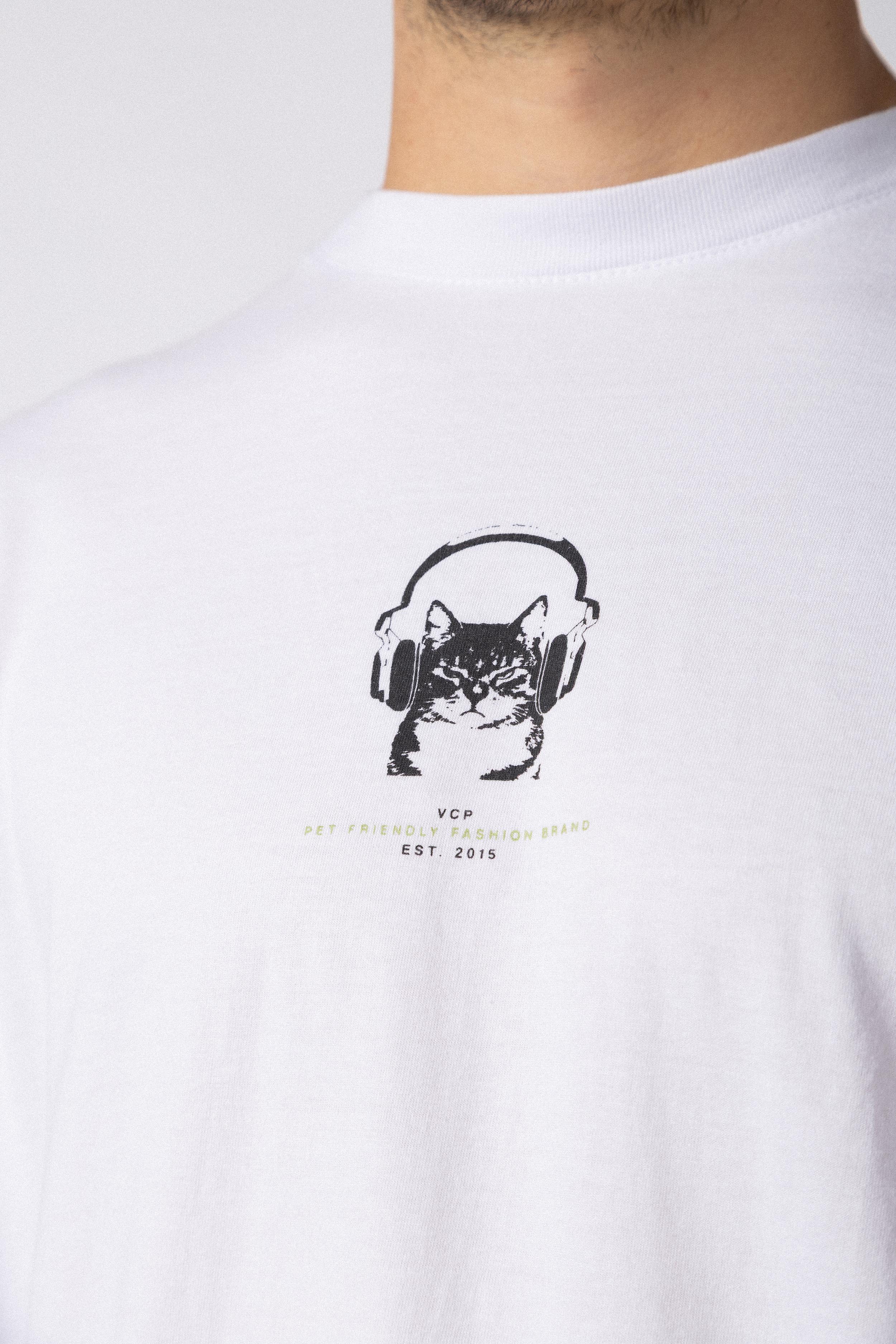 Remera Over Taz Murder Blanca