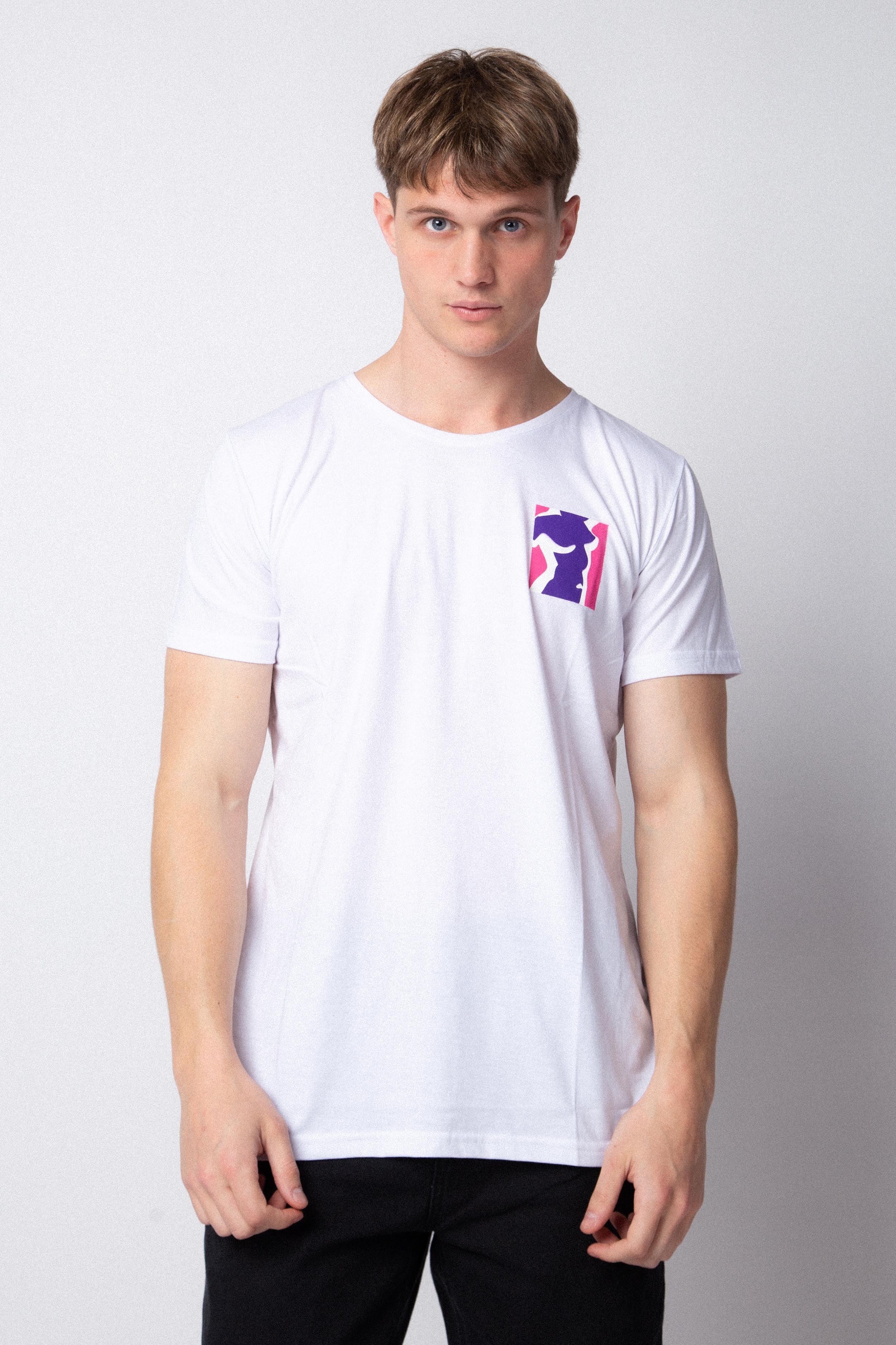 Remera Sculp Blanca