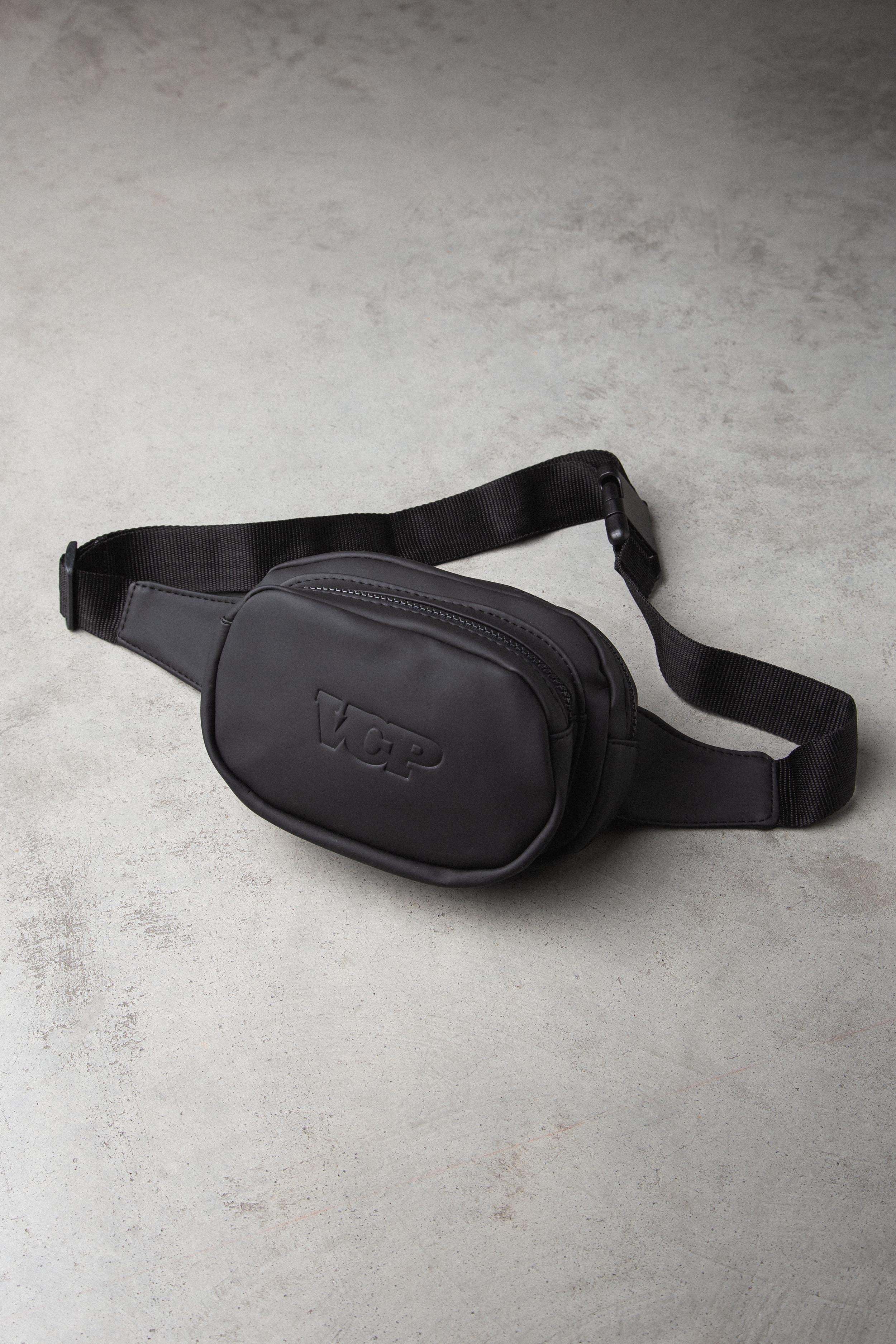 Riñonera Navajo Goma Negra