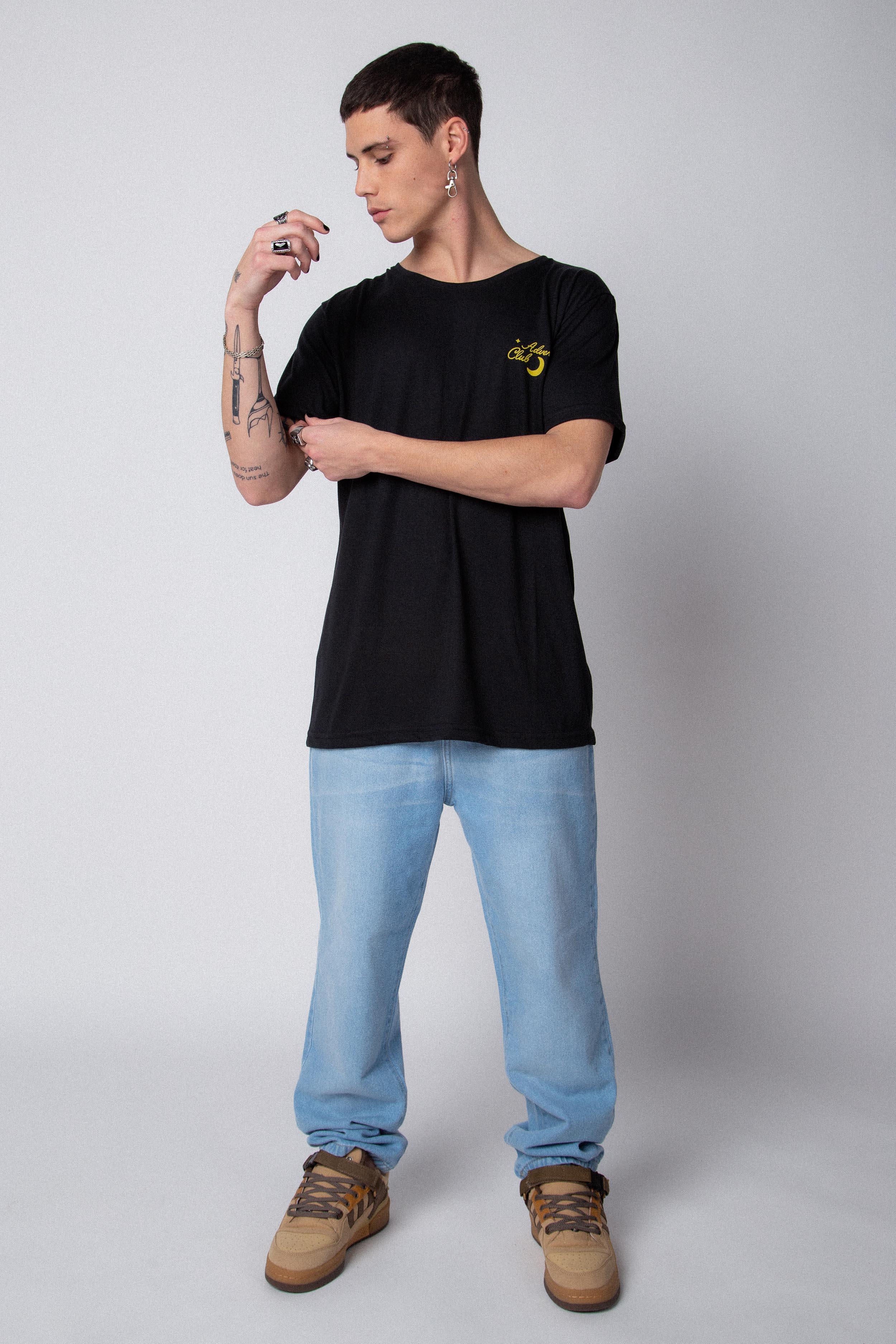 Remera Nature Negra