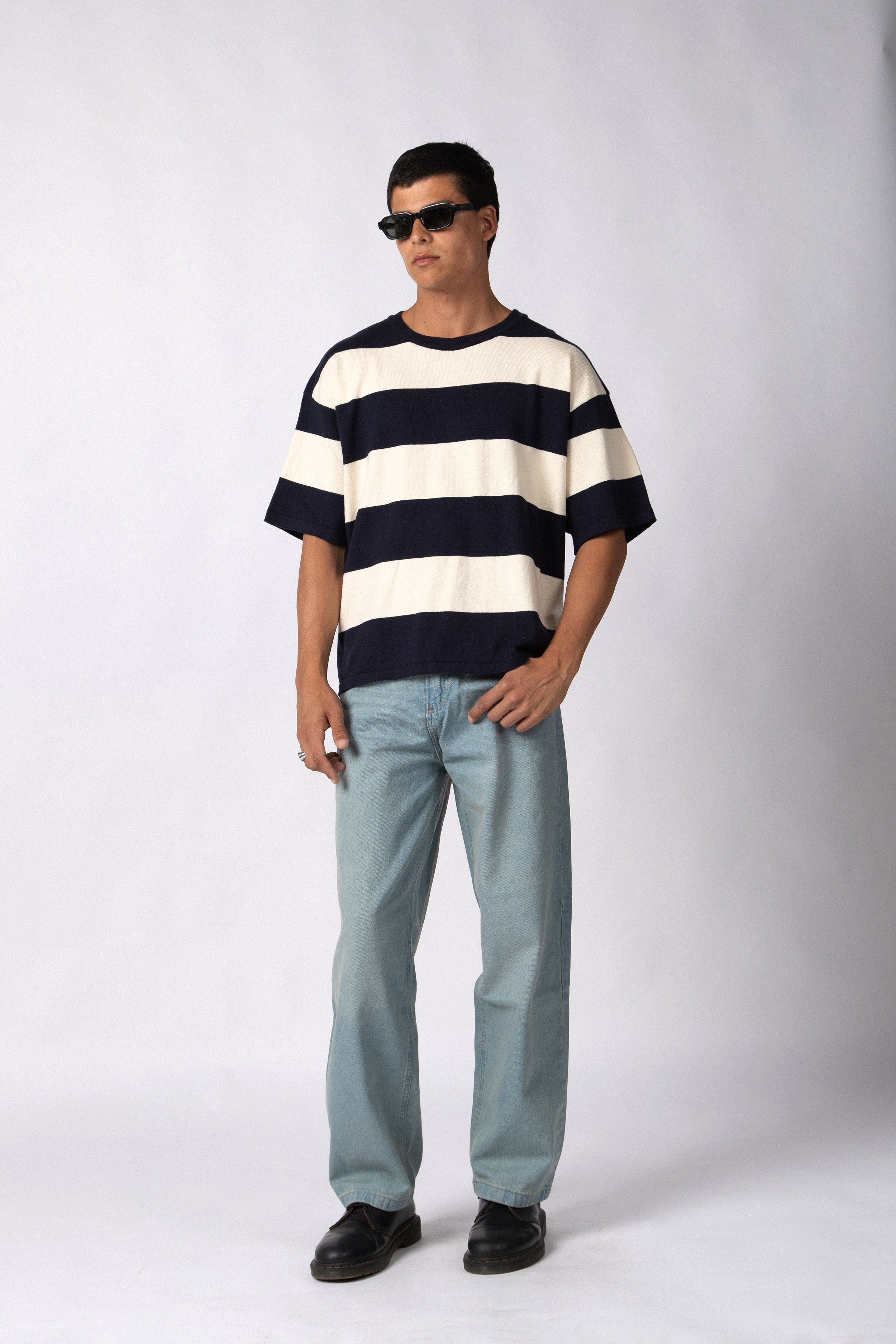 Remera Tejida Quince Navy