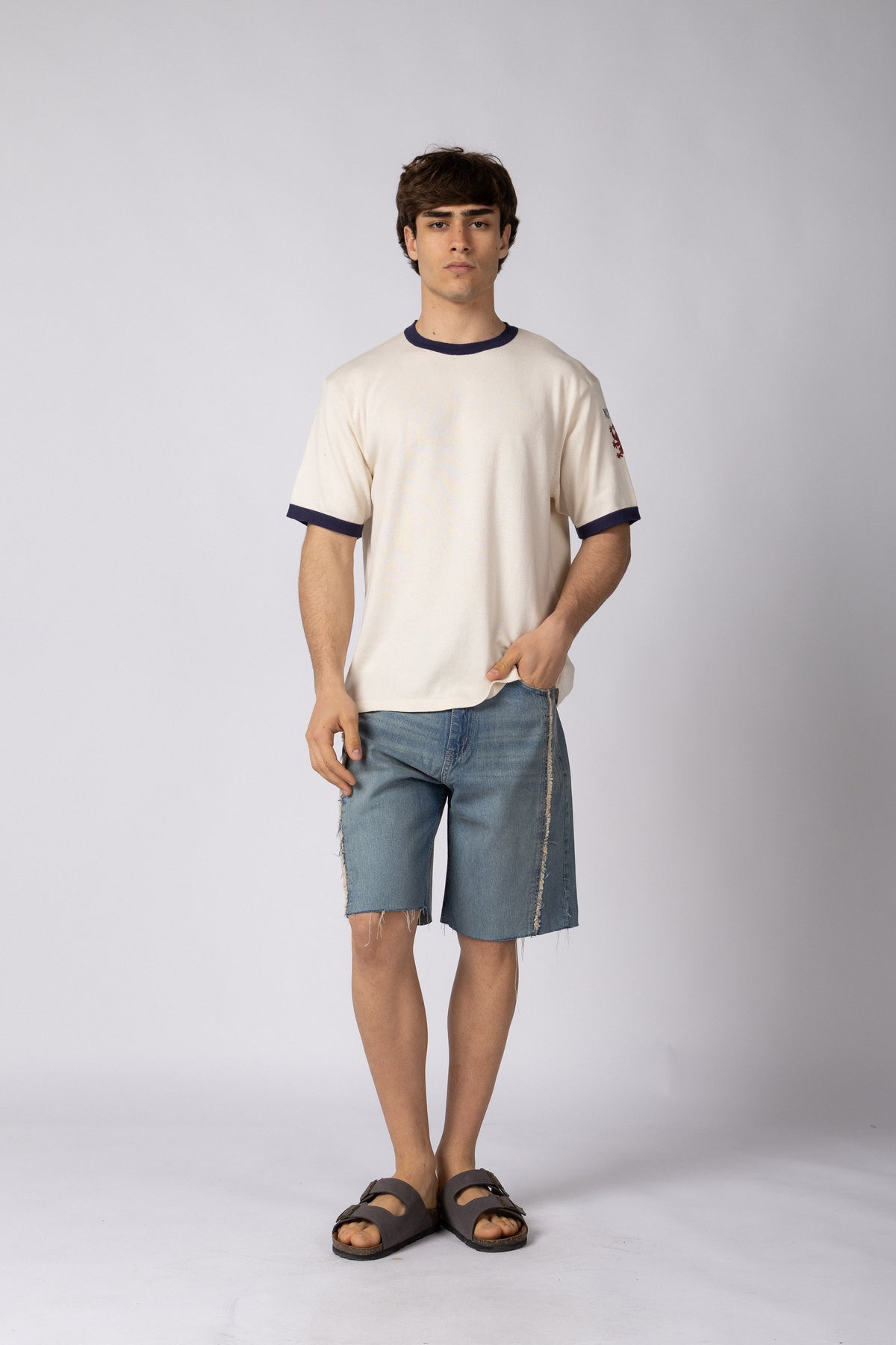 Remera Tejida Griffin Navy