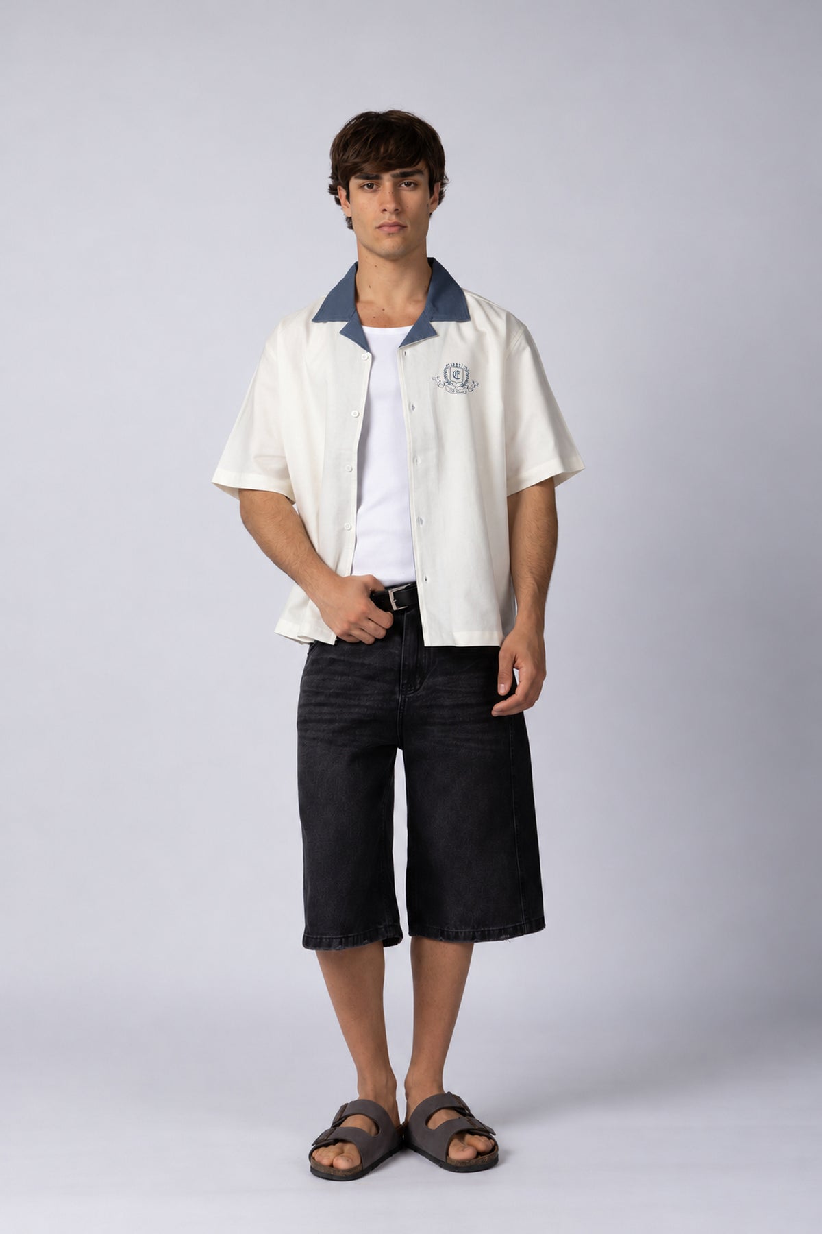 Camisa Manga Corta Winners Navy