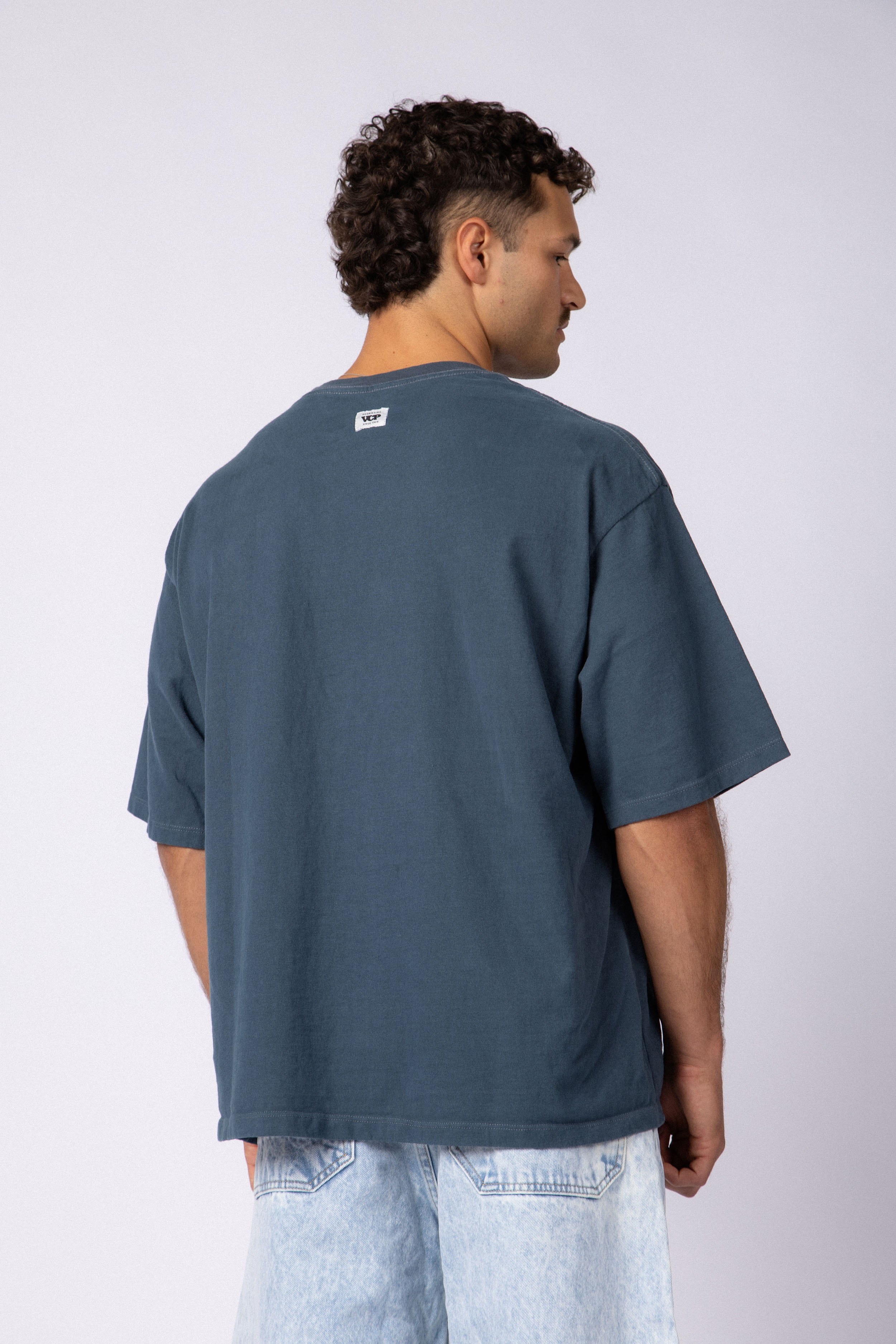 Remera Boxy Zac Navy