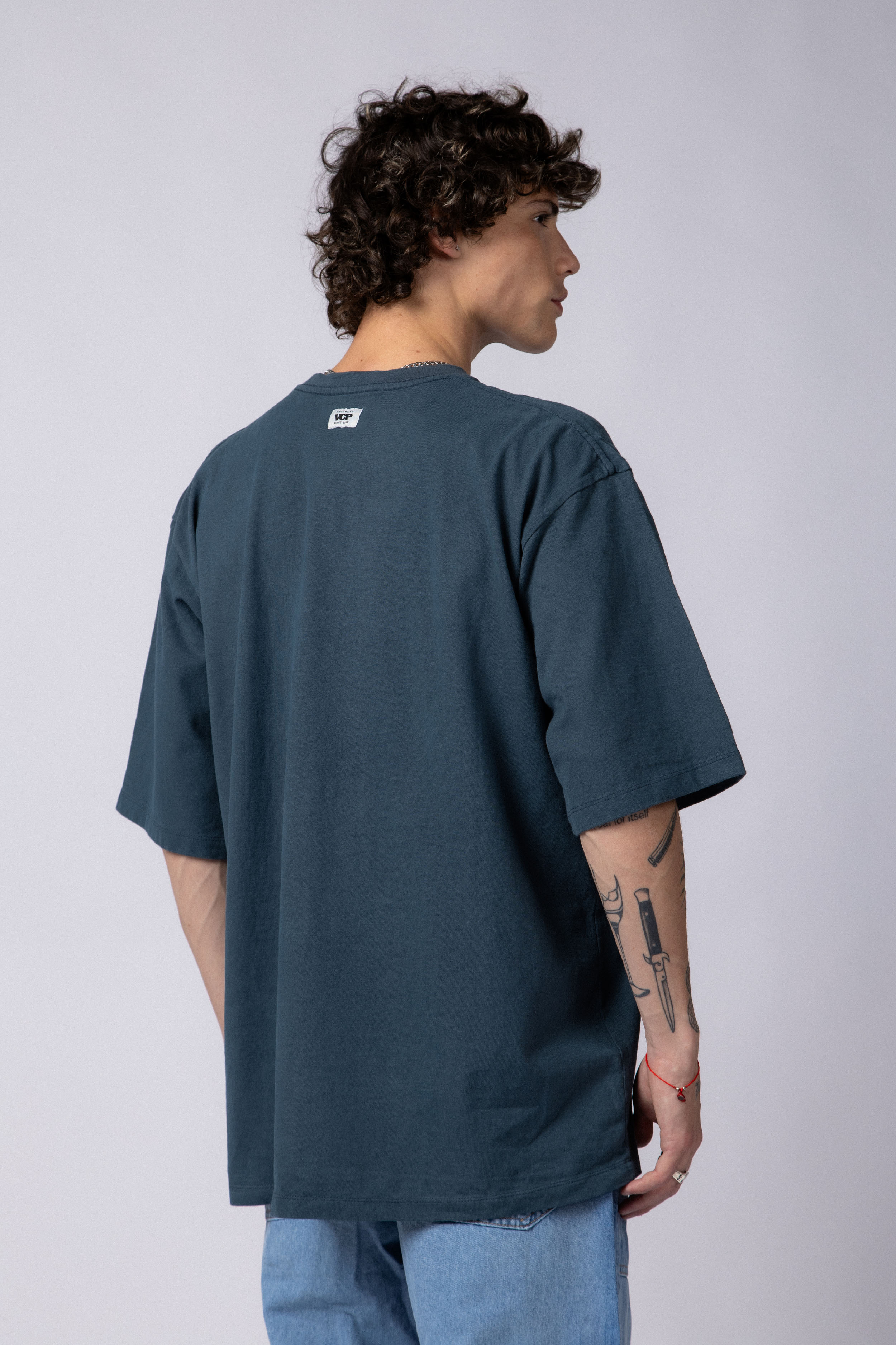 Remera Over Carl Navy
