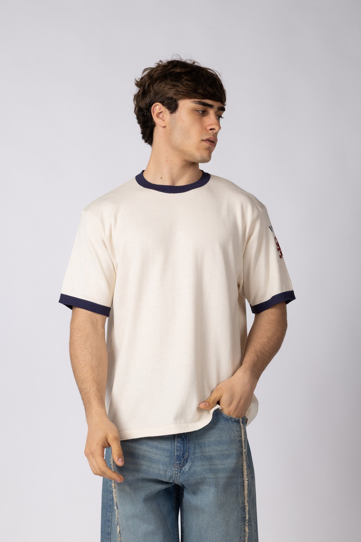 Remera Tejida Griffin Navy
