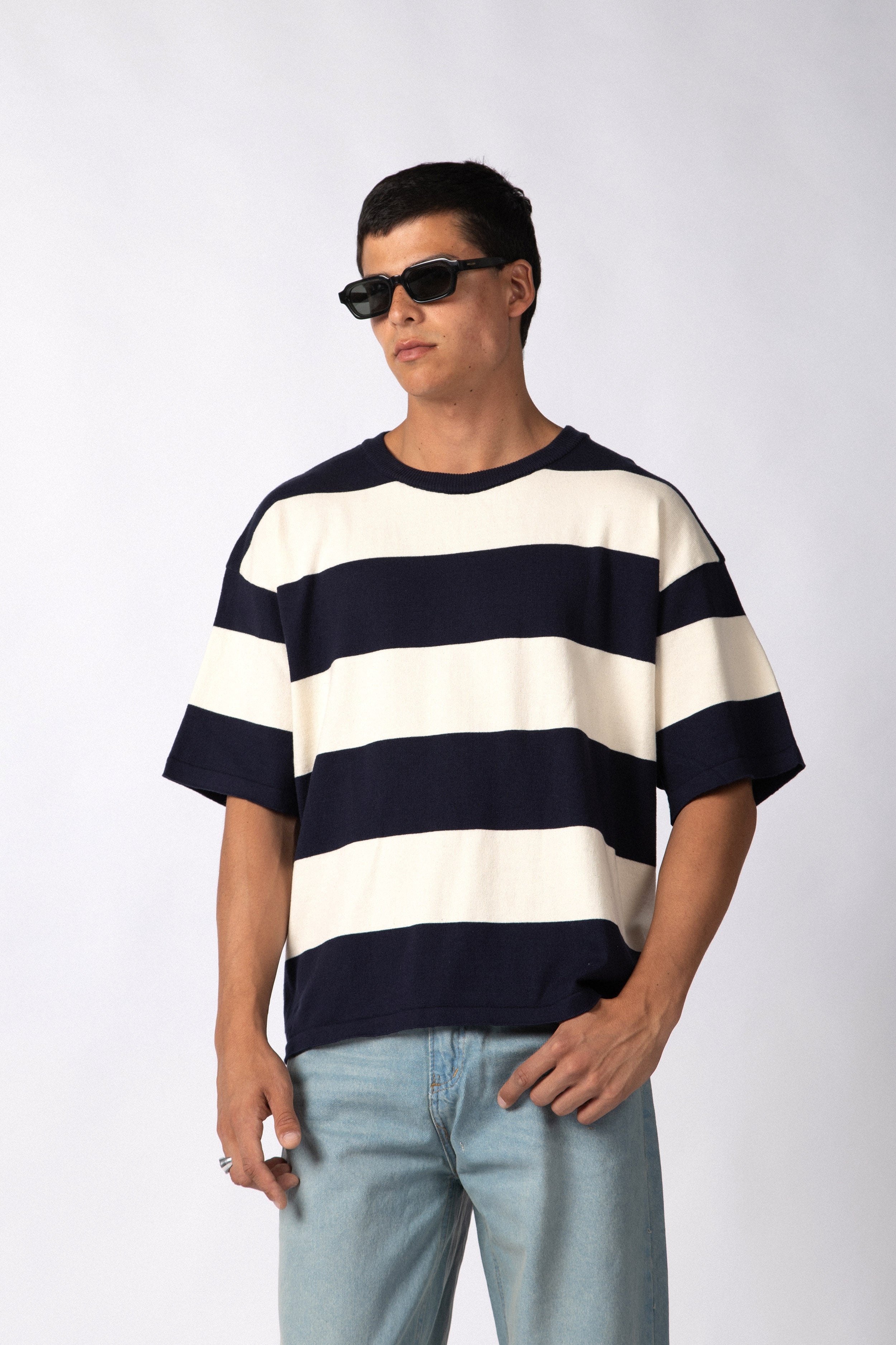 Remera Tejida Quince Navy