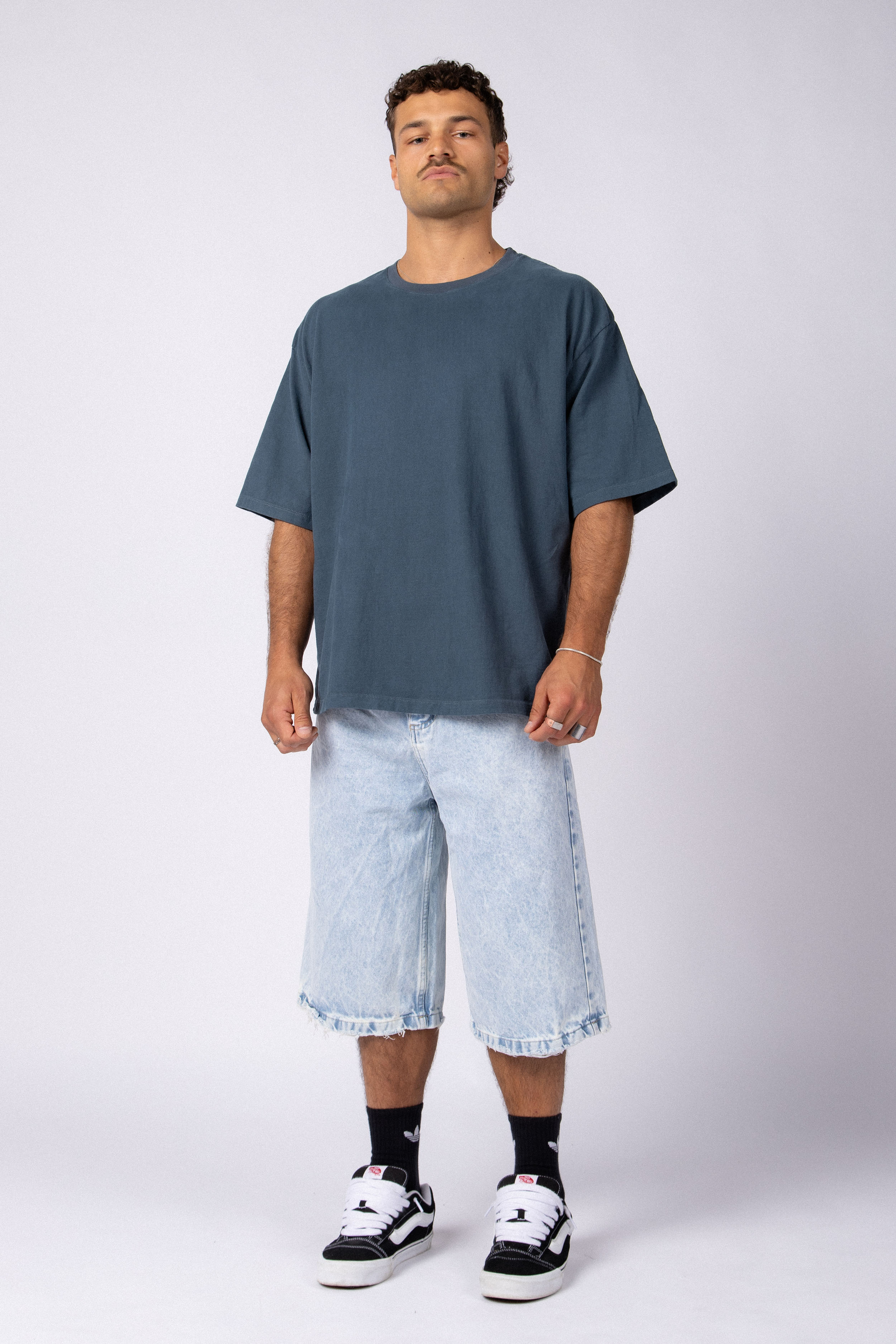 Remera Boxy Zac Navy