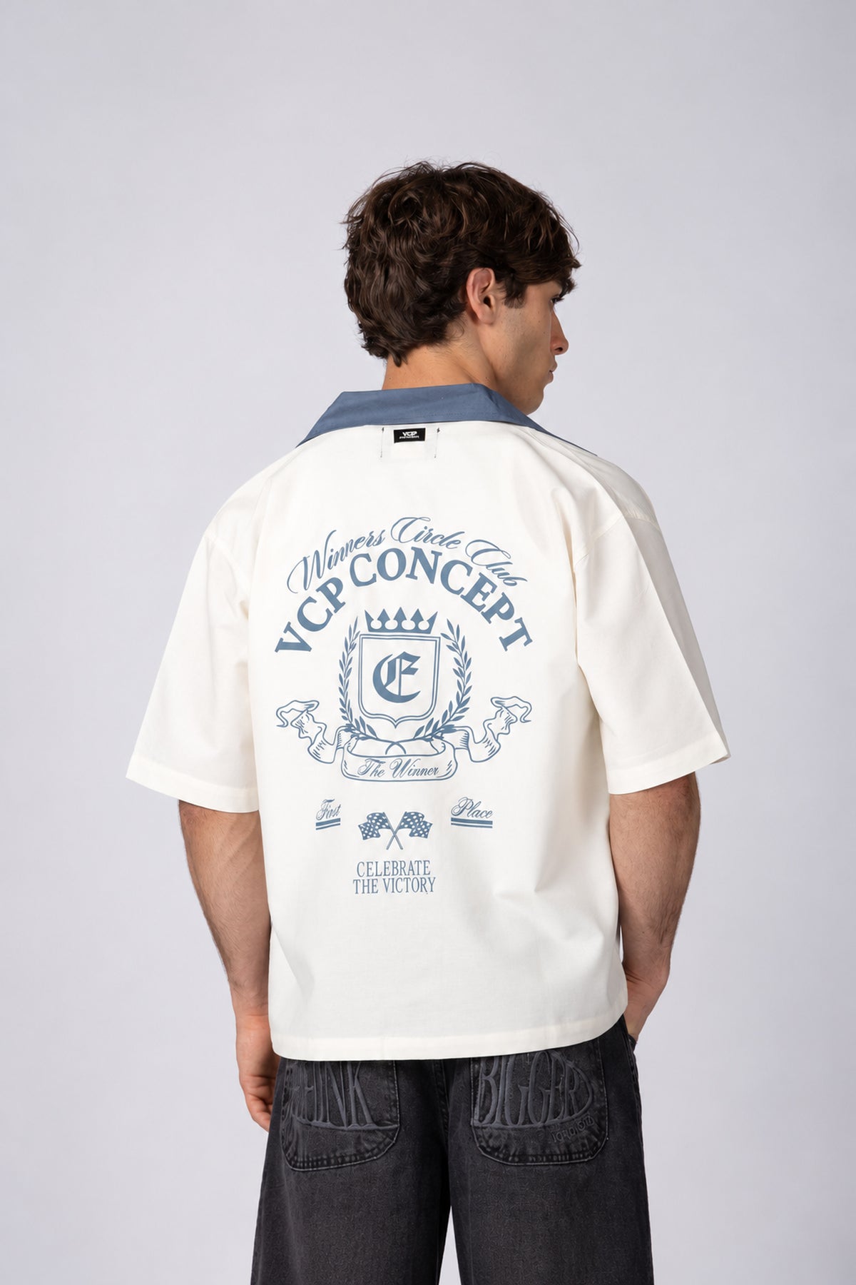 Camisa Manga Corta Winners Navy