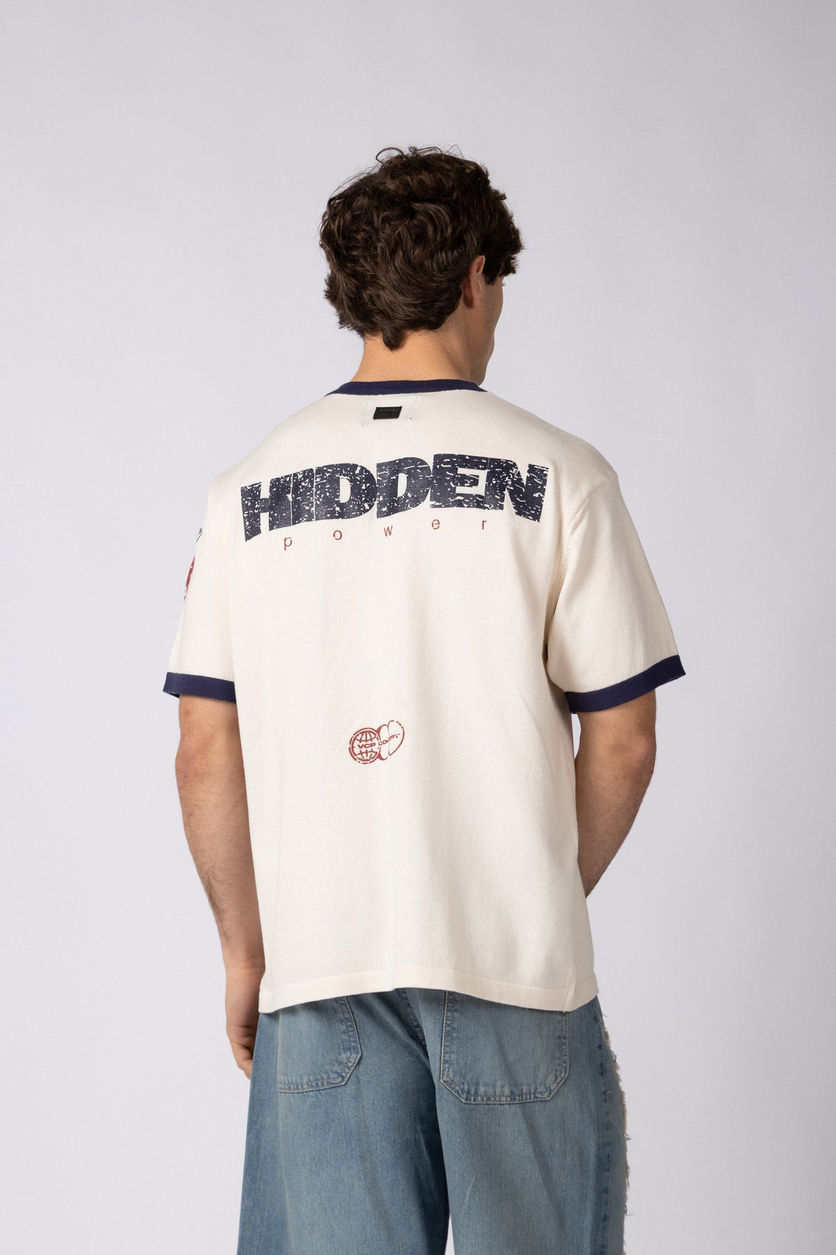 Remera Tejida Griffin Navy