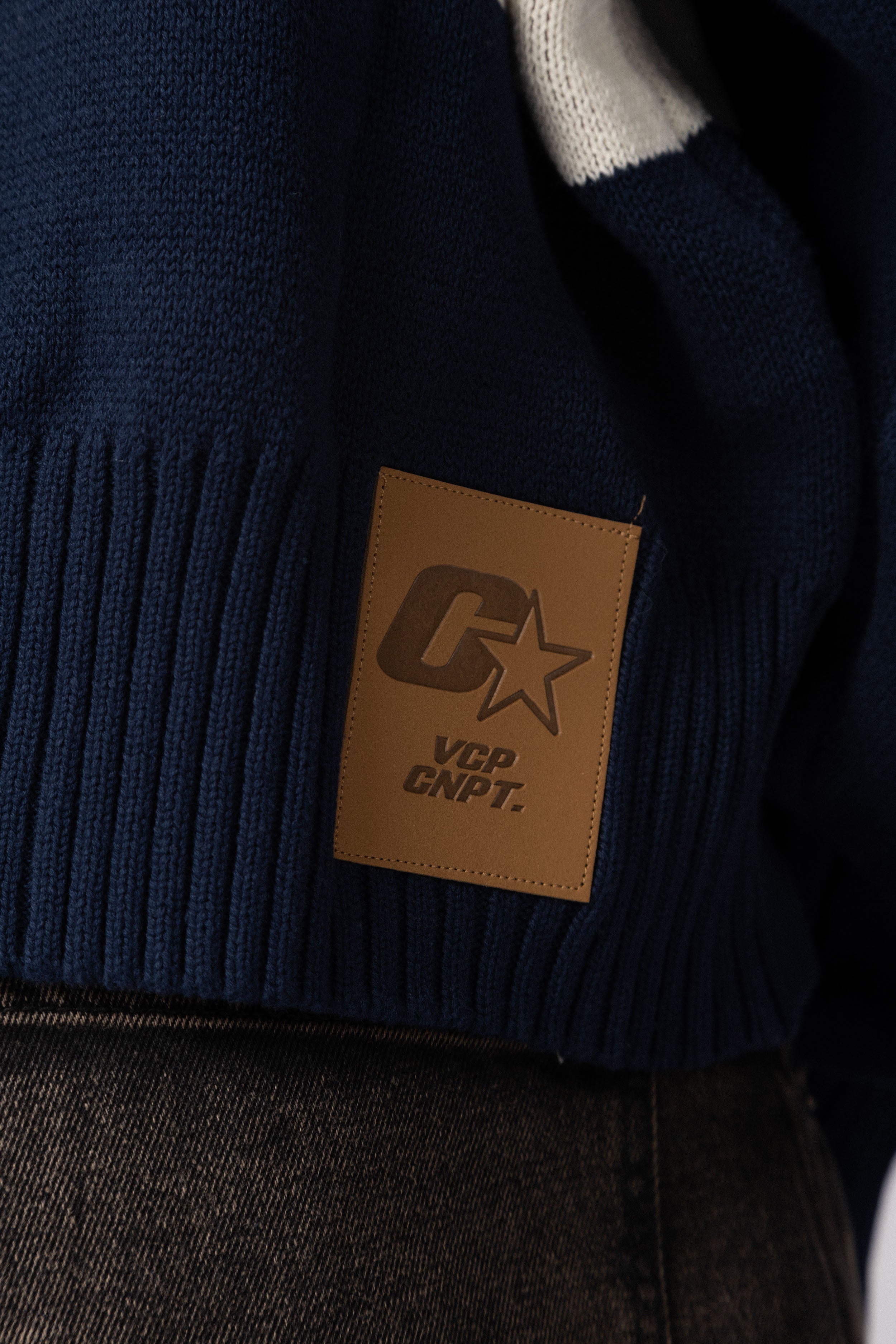 Campera Tejida ID Navy