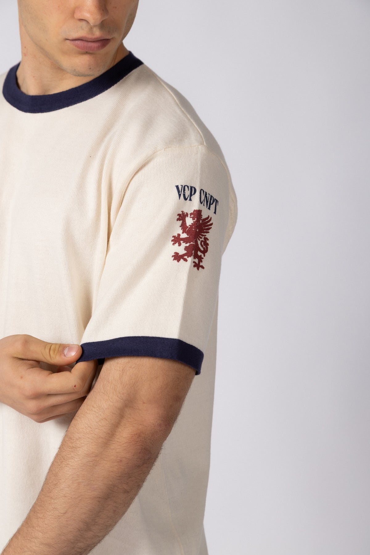 Remera Tejida Griffin Navy