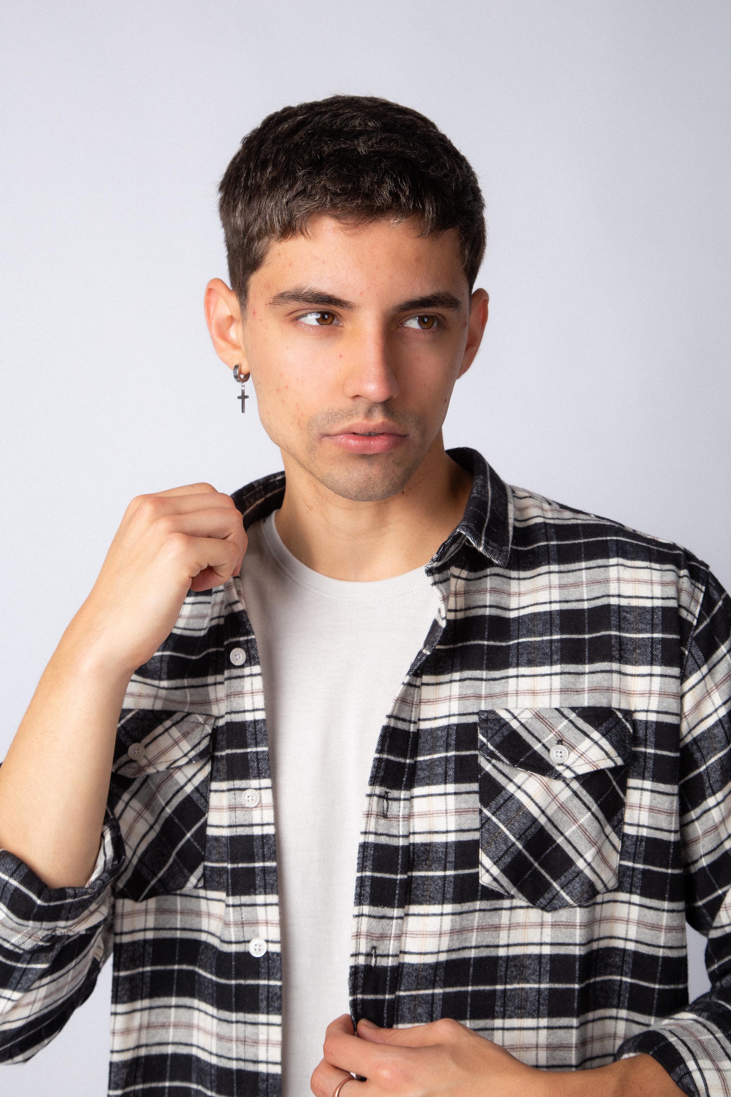 Camisa Manga Larga Hasselt Negra