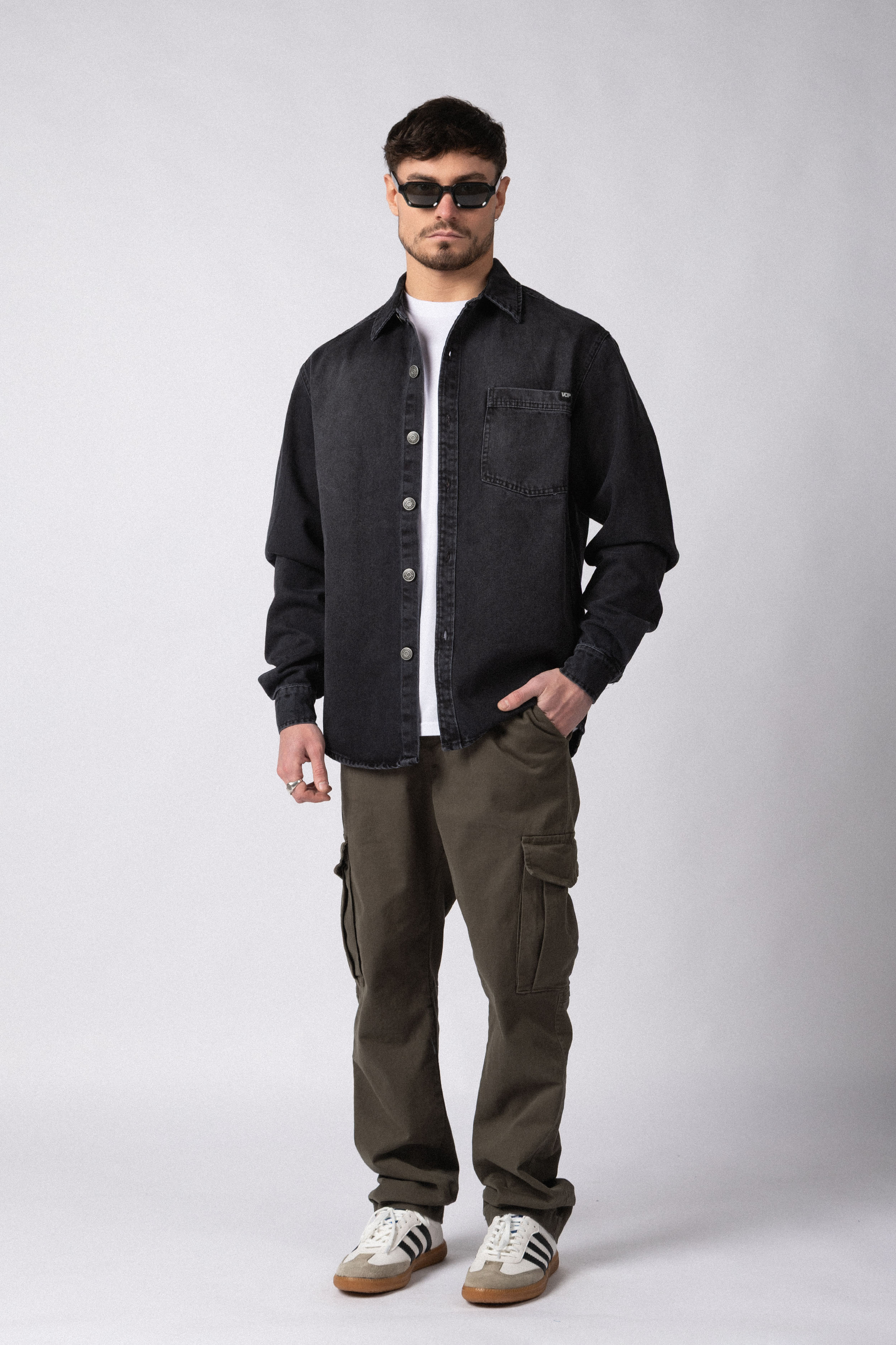 Chaqueta Jean Spruce Negra