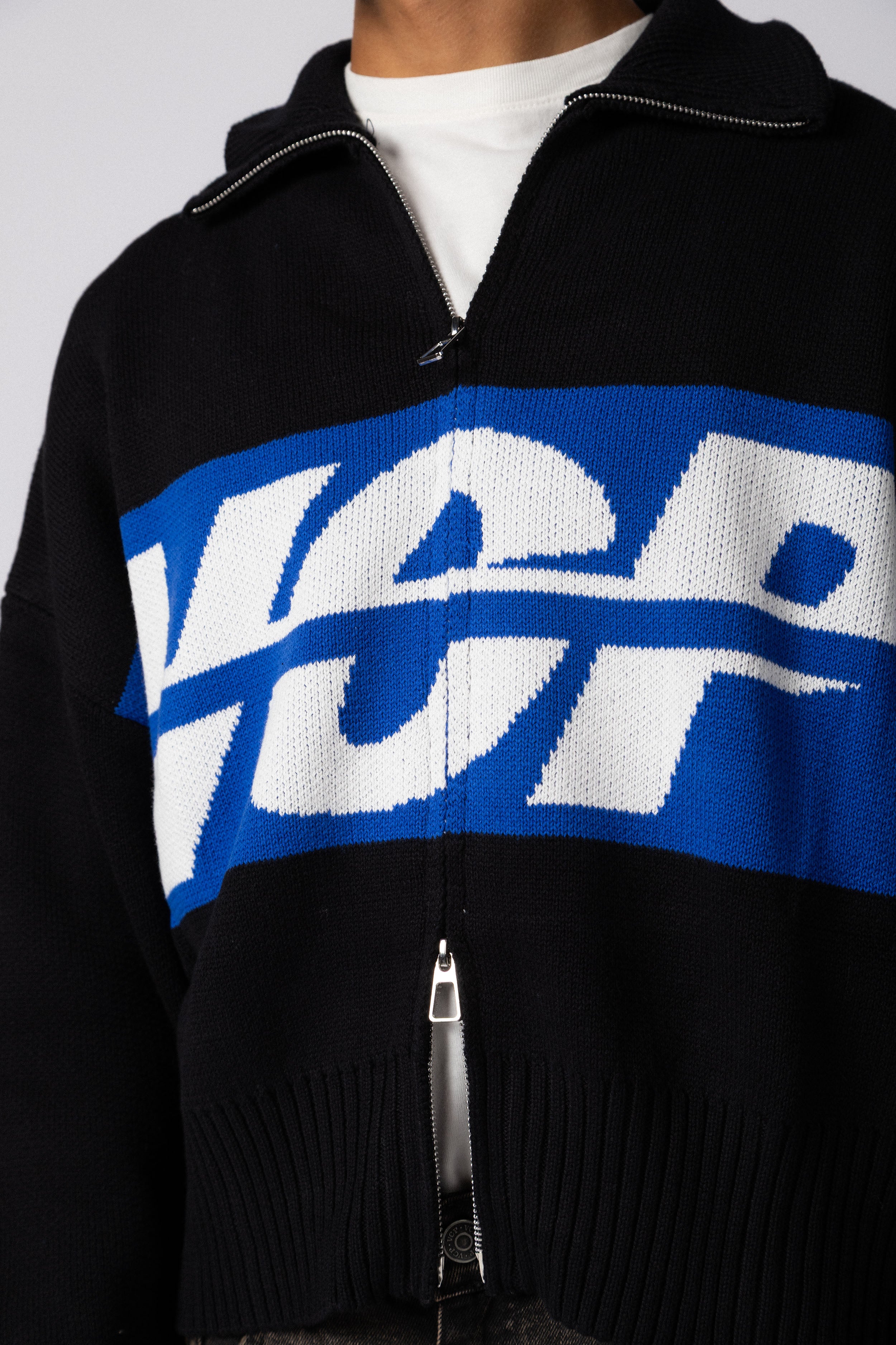 Campera Tejida ID Negra