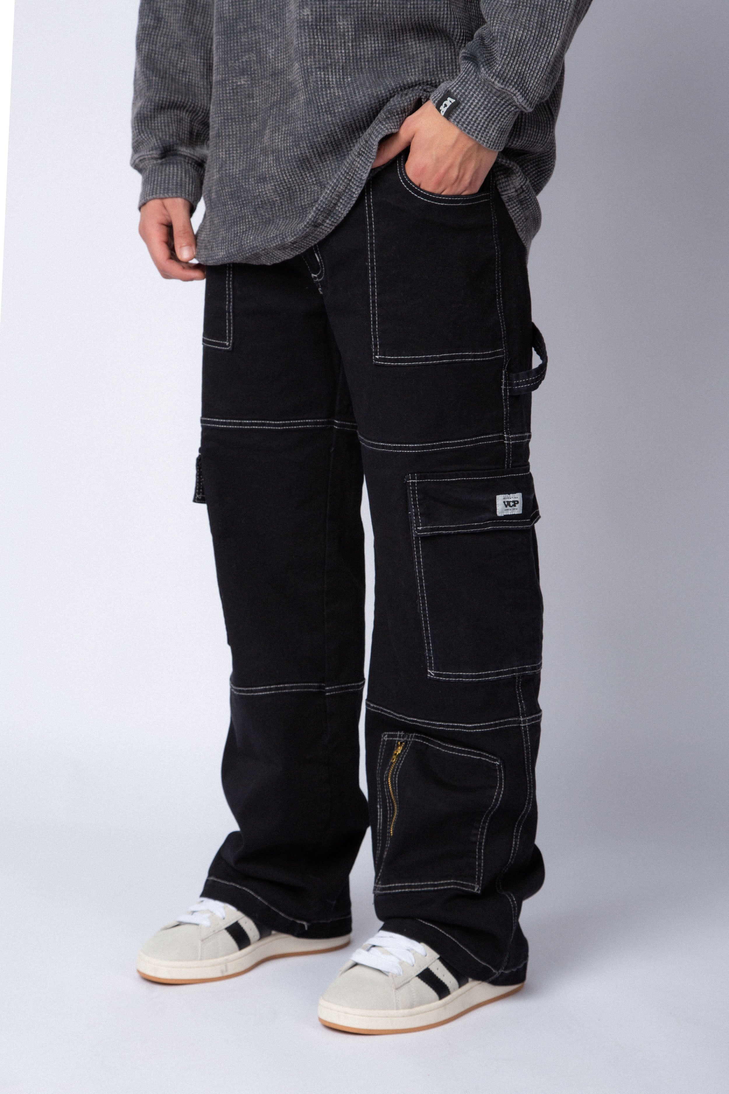 Pantalon Carpintero Bronco Negro