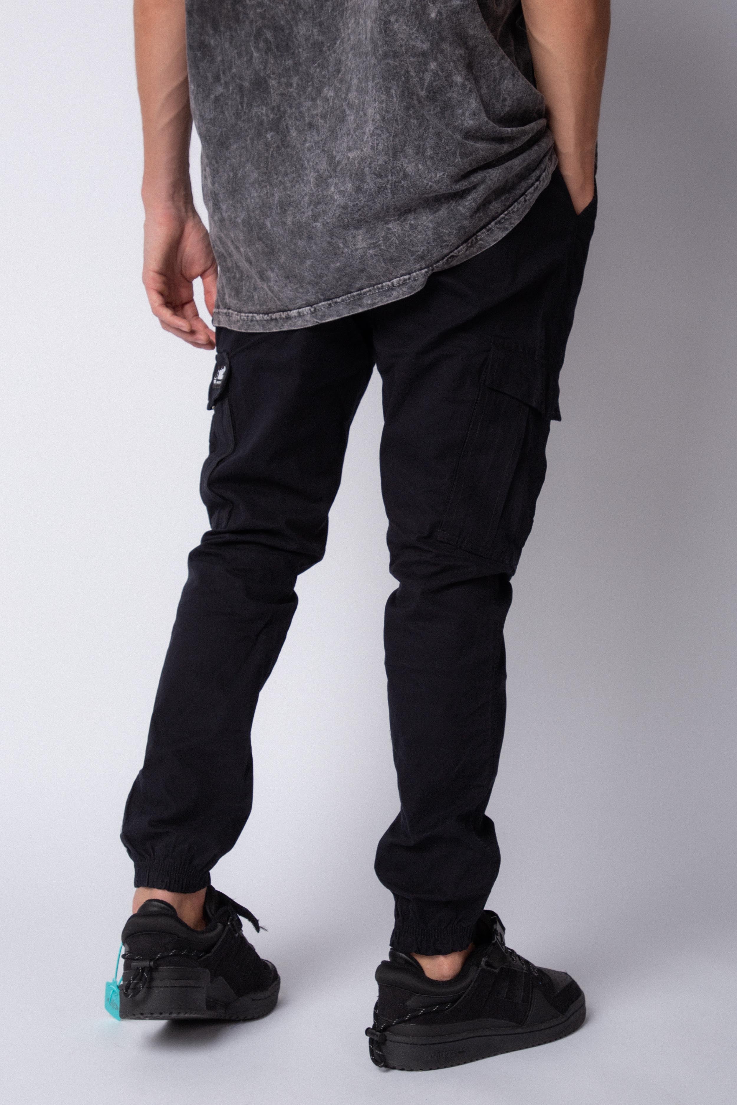 Jogger Cargo Polo Negro