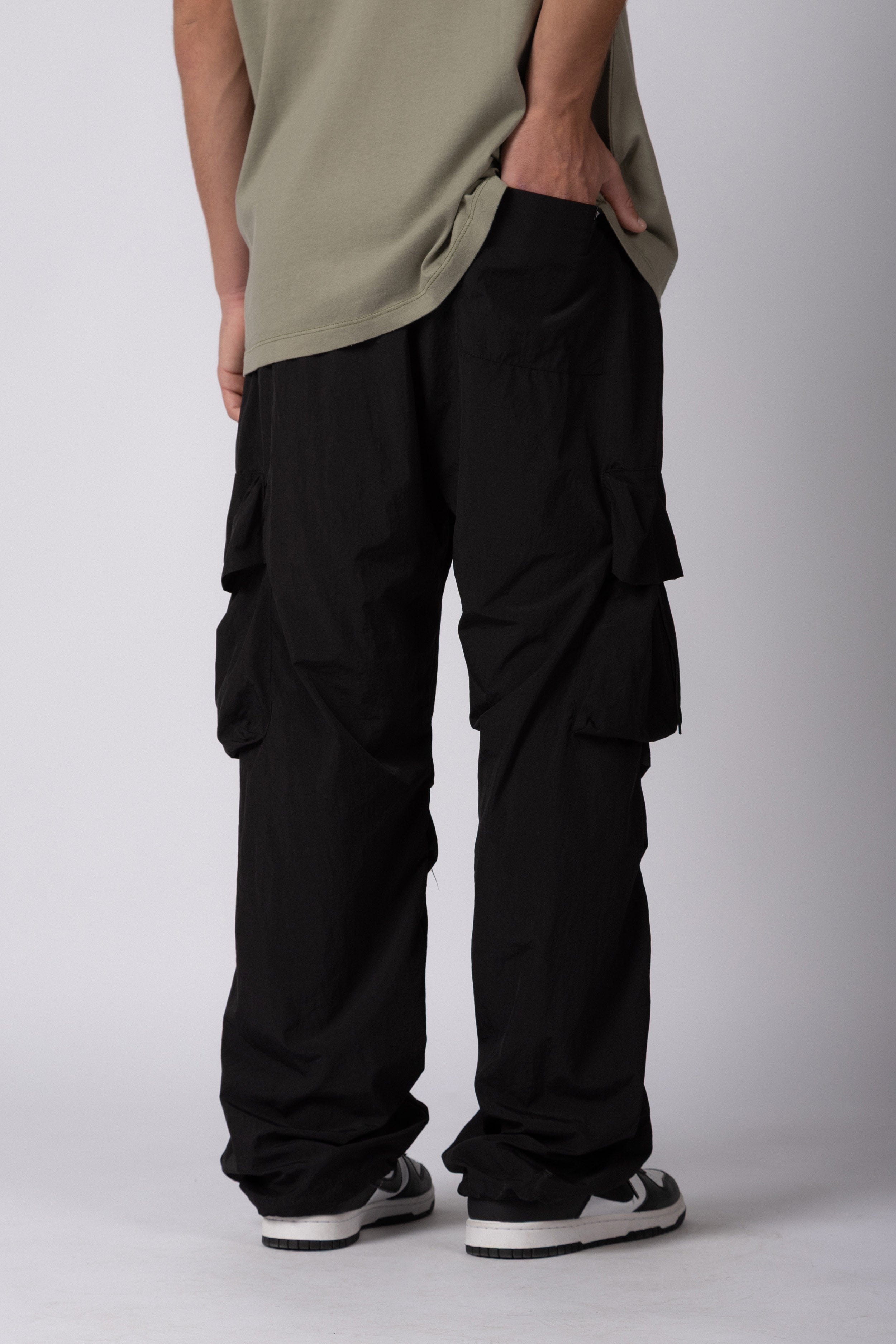 Pantalon Cargo Baggy Hardy Negro