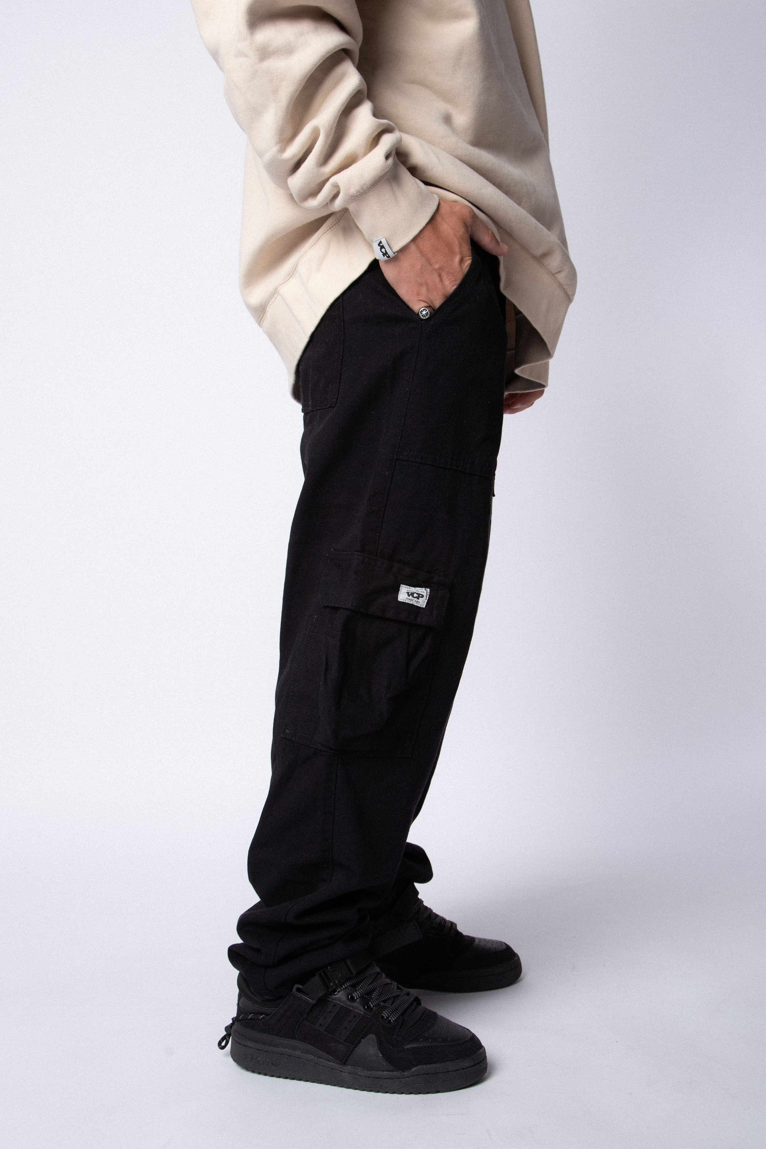 Jean Cargo Volt Negro